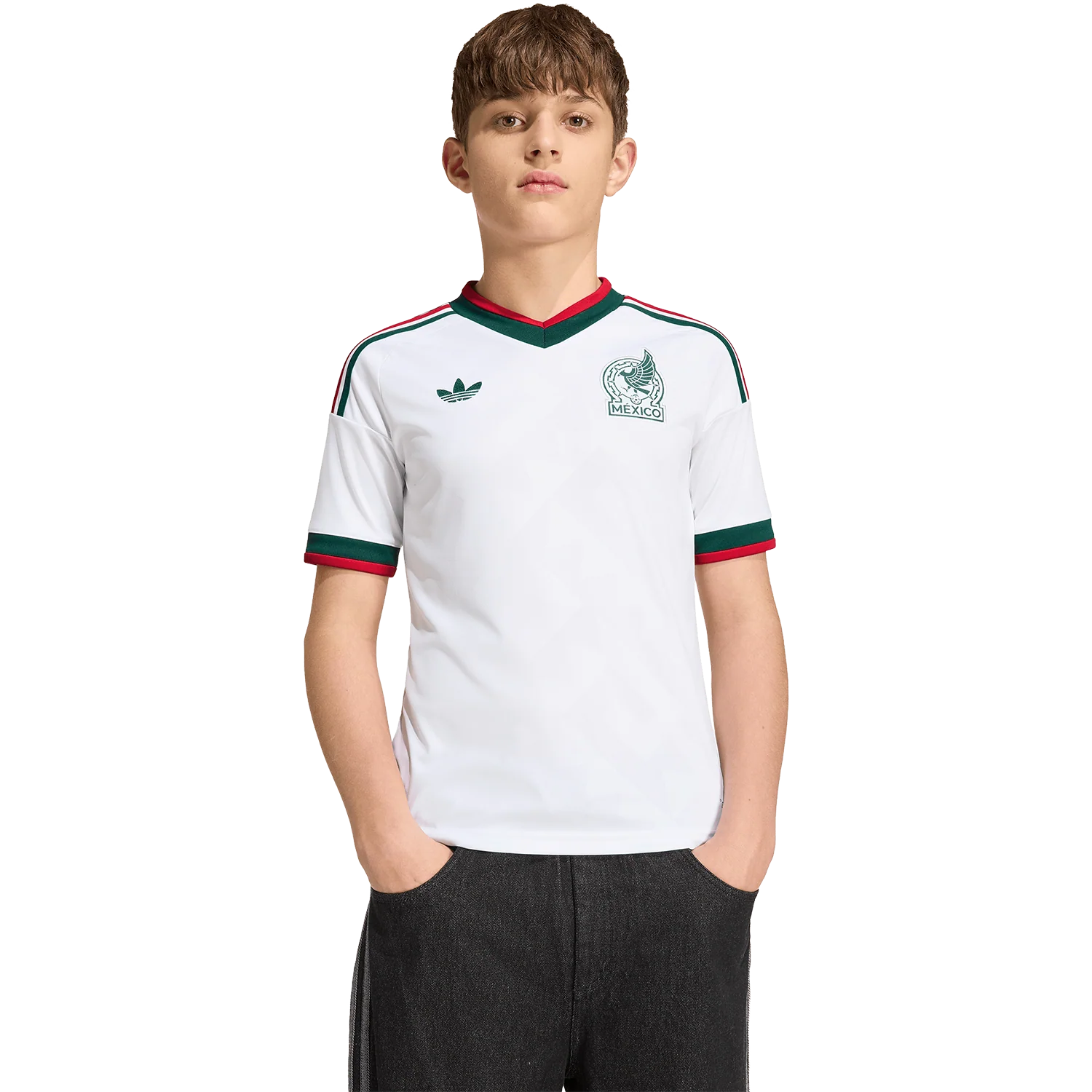 adidas Youth Mexico Away 2026 Stadium Jersey - Image 3