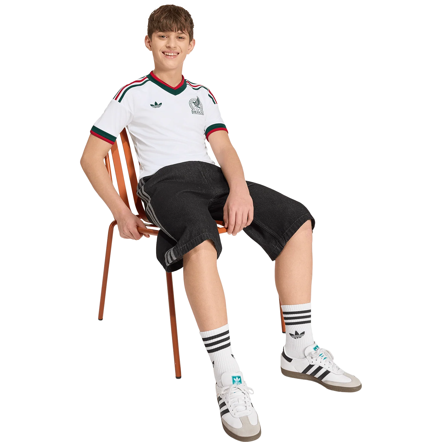 adidas Youth Mexico Away 2026 Stadium Jersey - Image 5