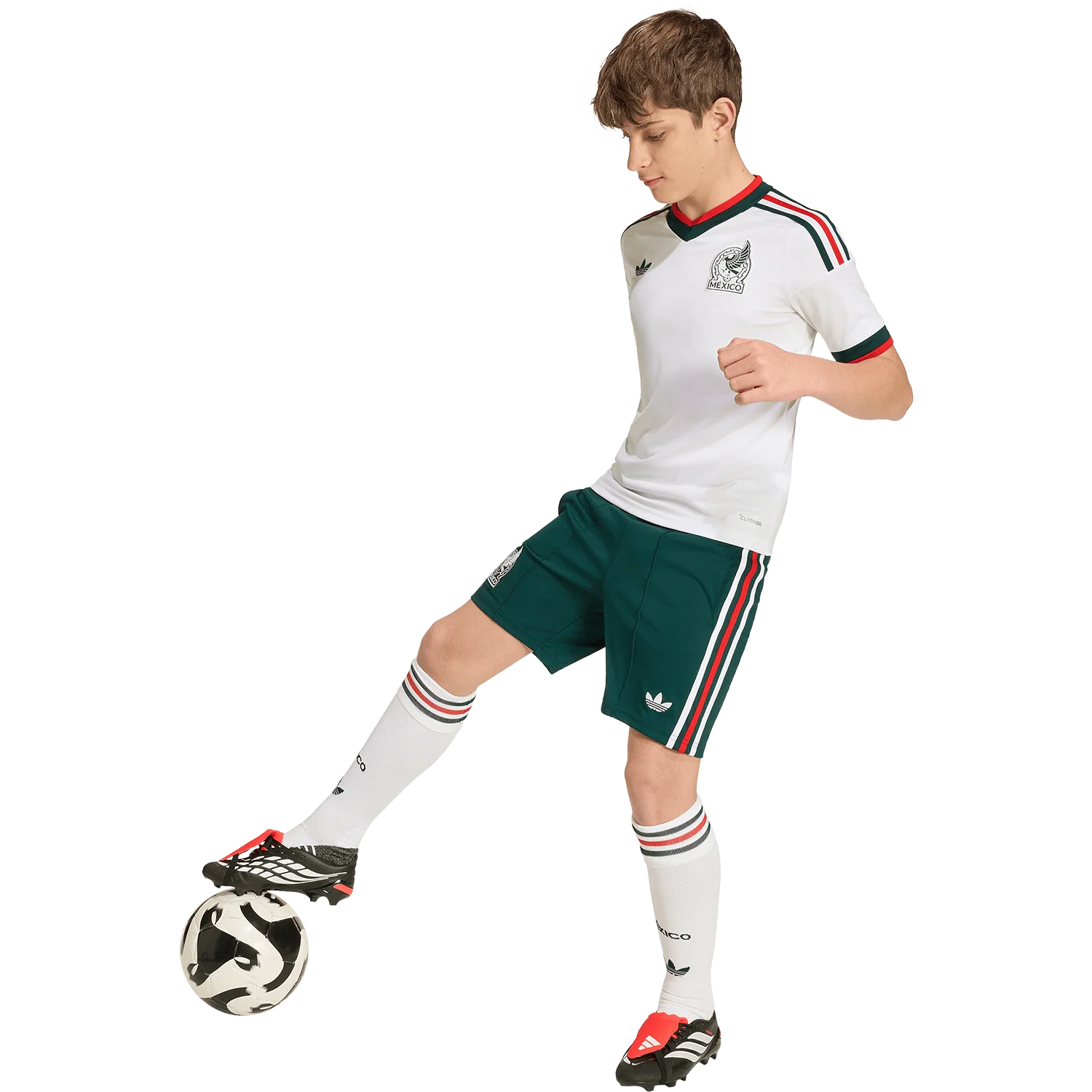 adidas Youth Mexico Away 2026 Stadium Shorts - Image 4