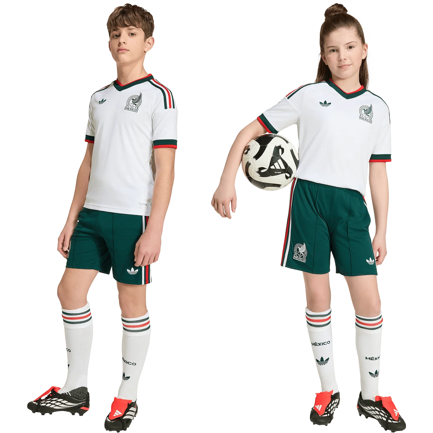 adidas Youth Mexico Away 2026 Stadium Shorts - Image 8