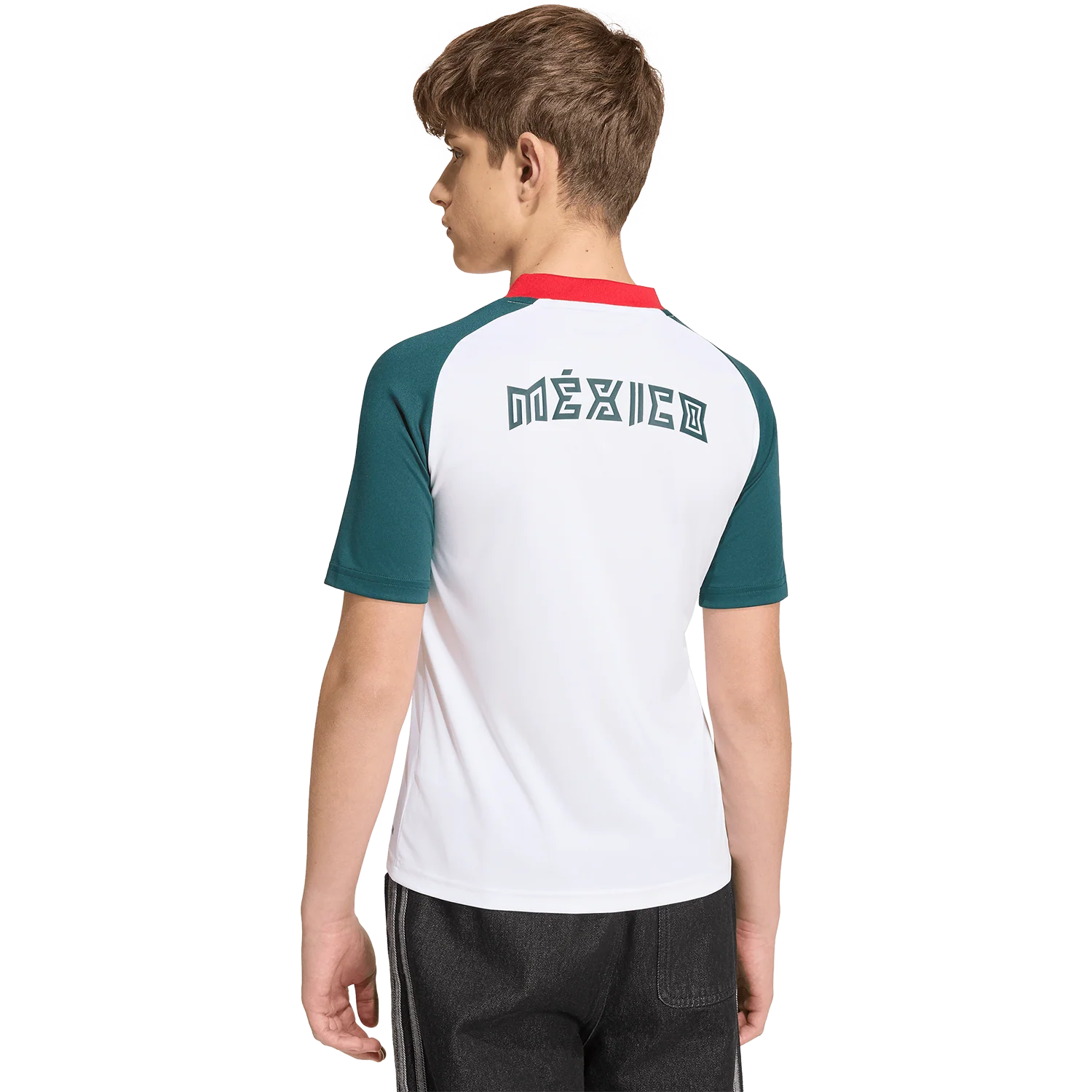 adidas Youth Mexico Away Pre-Match Jersey - Image 4