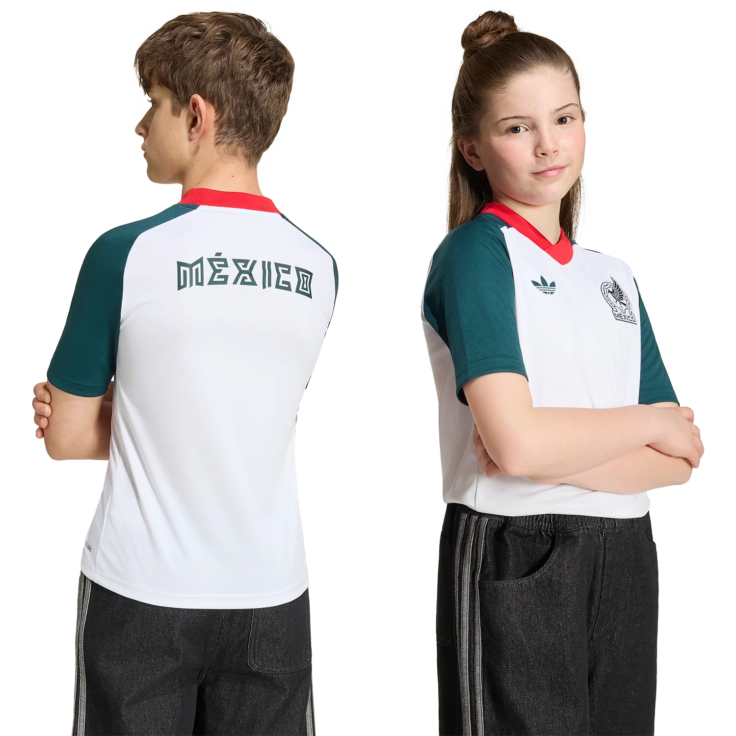 adidas Youth Mexico Away Pre-Match Jersey - Image 8