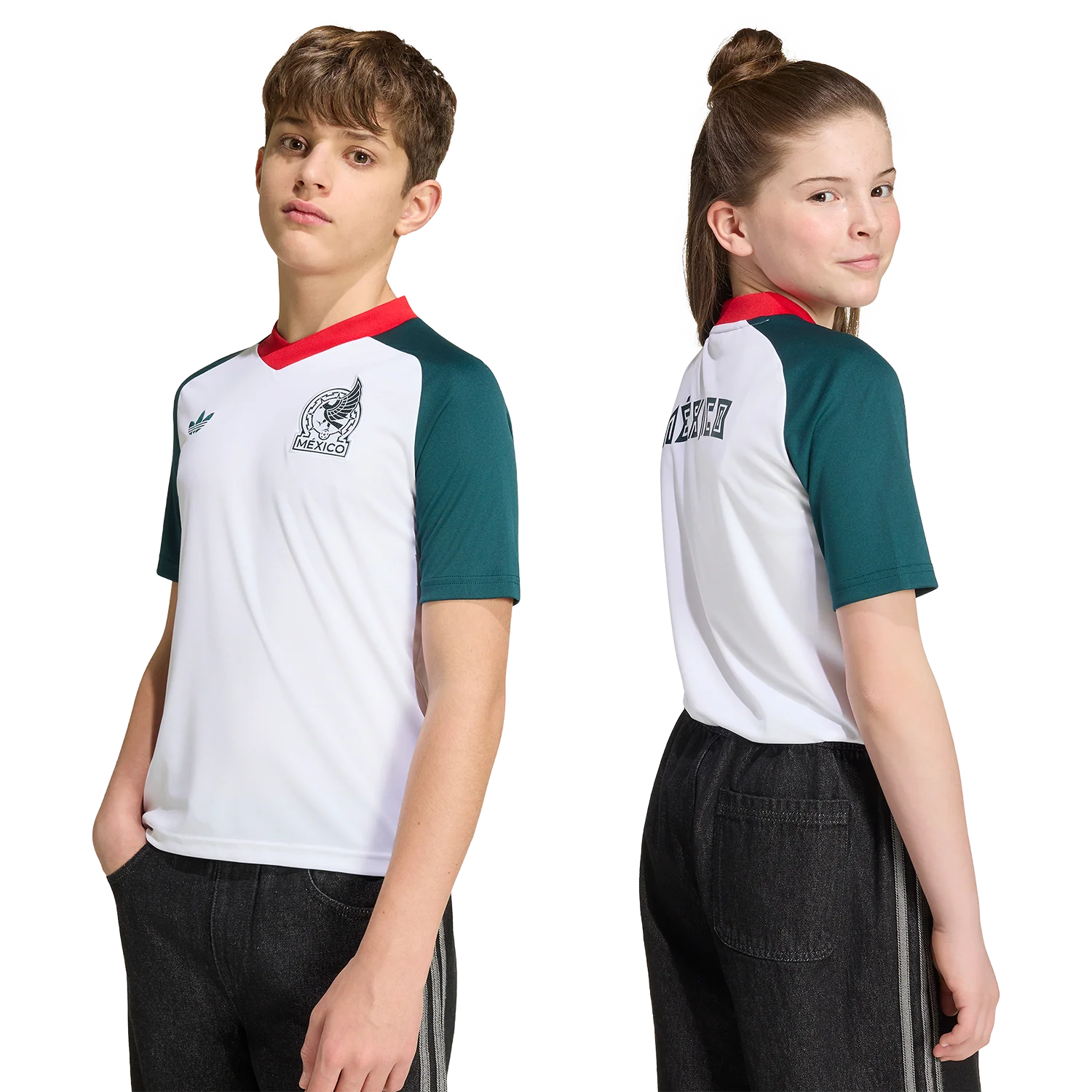adidas Youth Mexico Away Pre-Match Jersey - Image 9