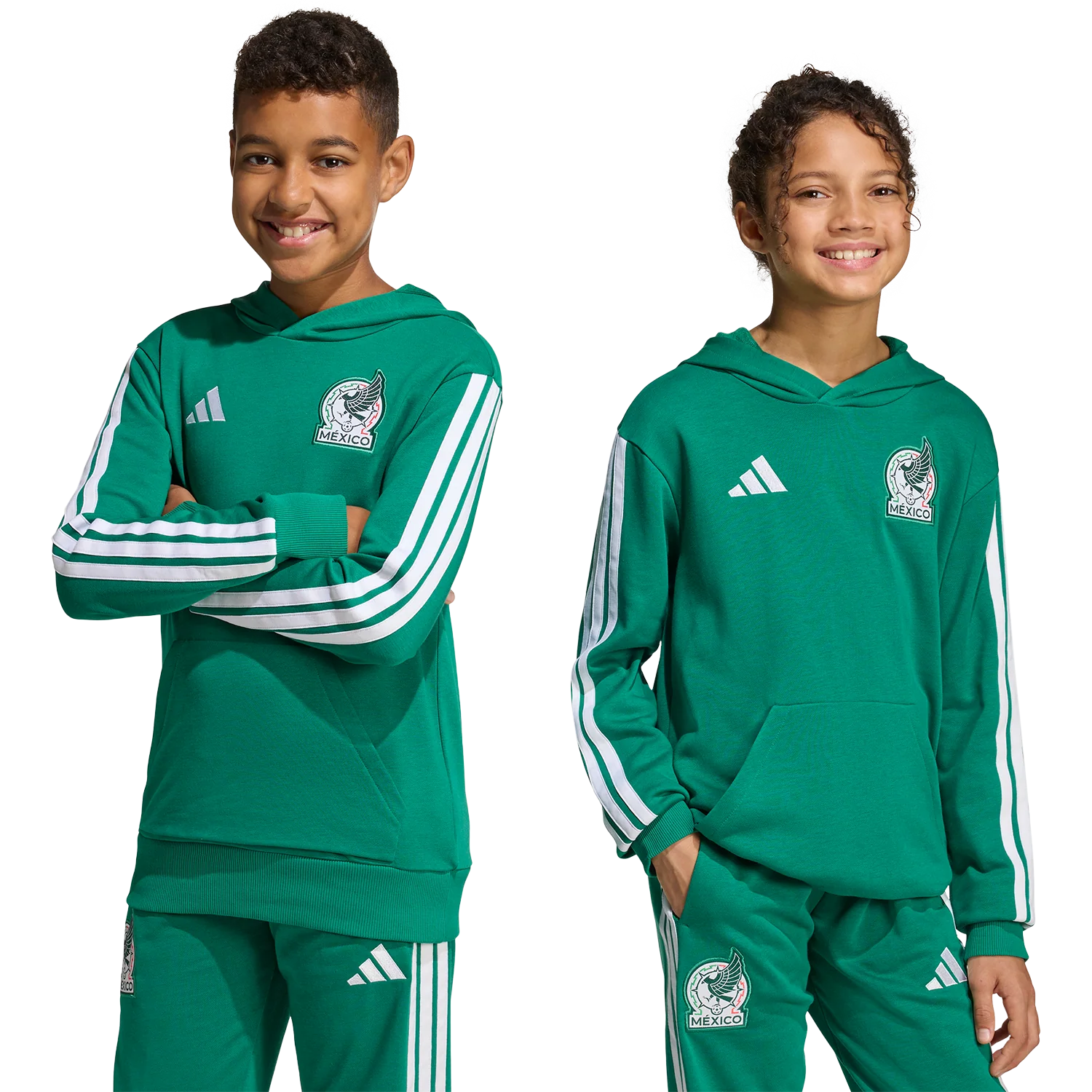 adidas Mexico Youth DNA Hoodie - Image 8