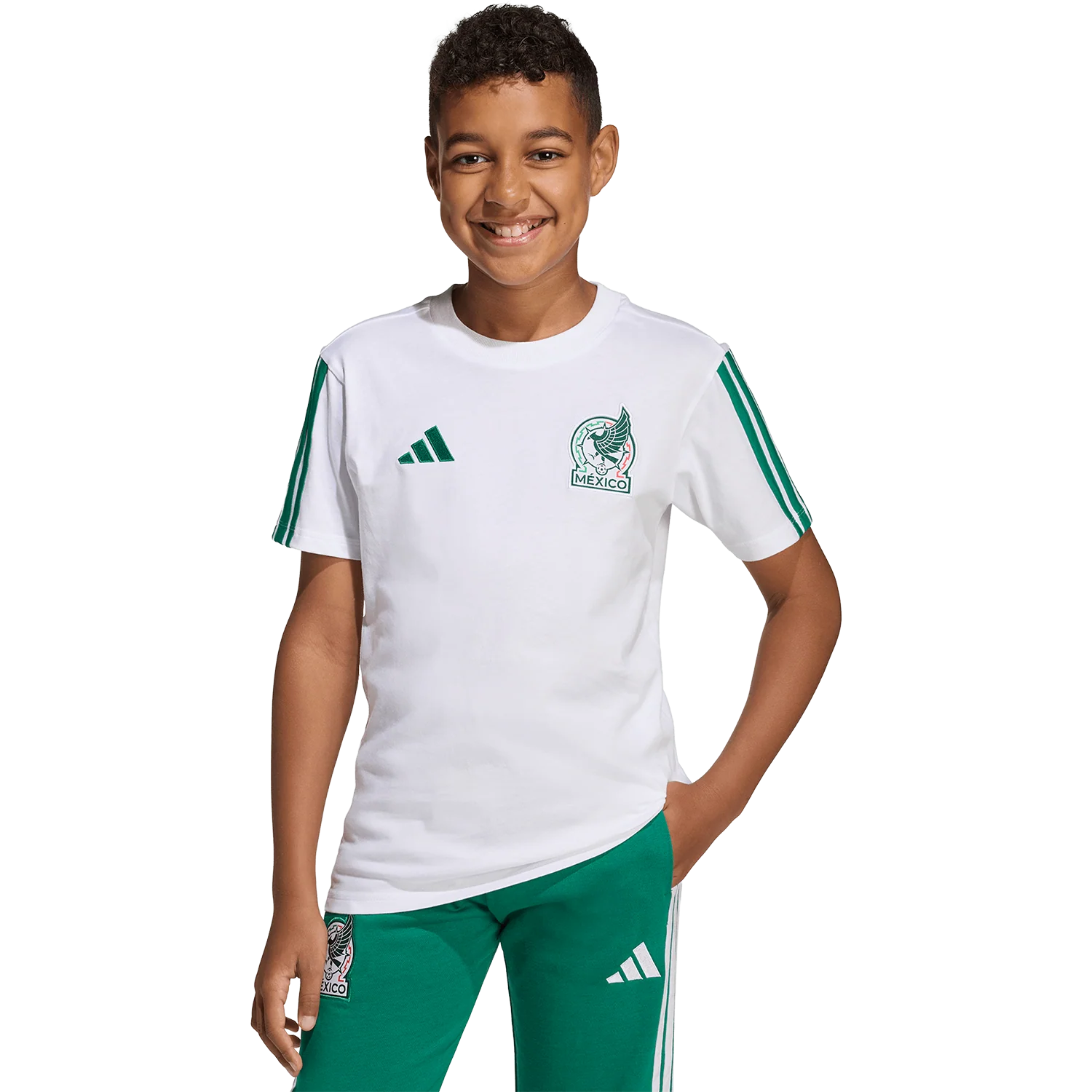 adidas Mexico Youth DNA Tee - Image 2