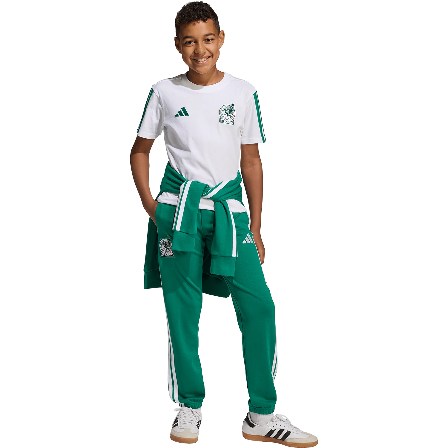 adidas Mexico Youth DNA Tee - Image 4