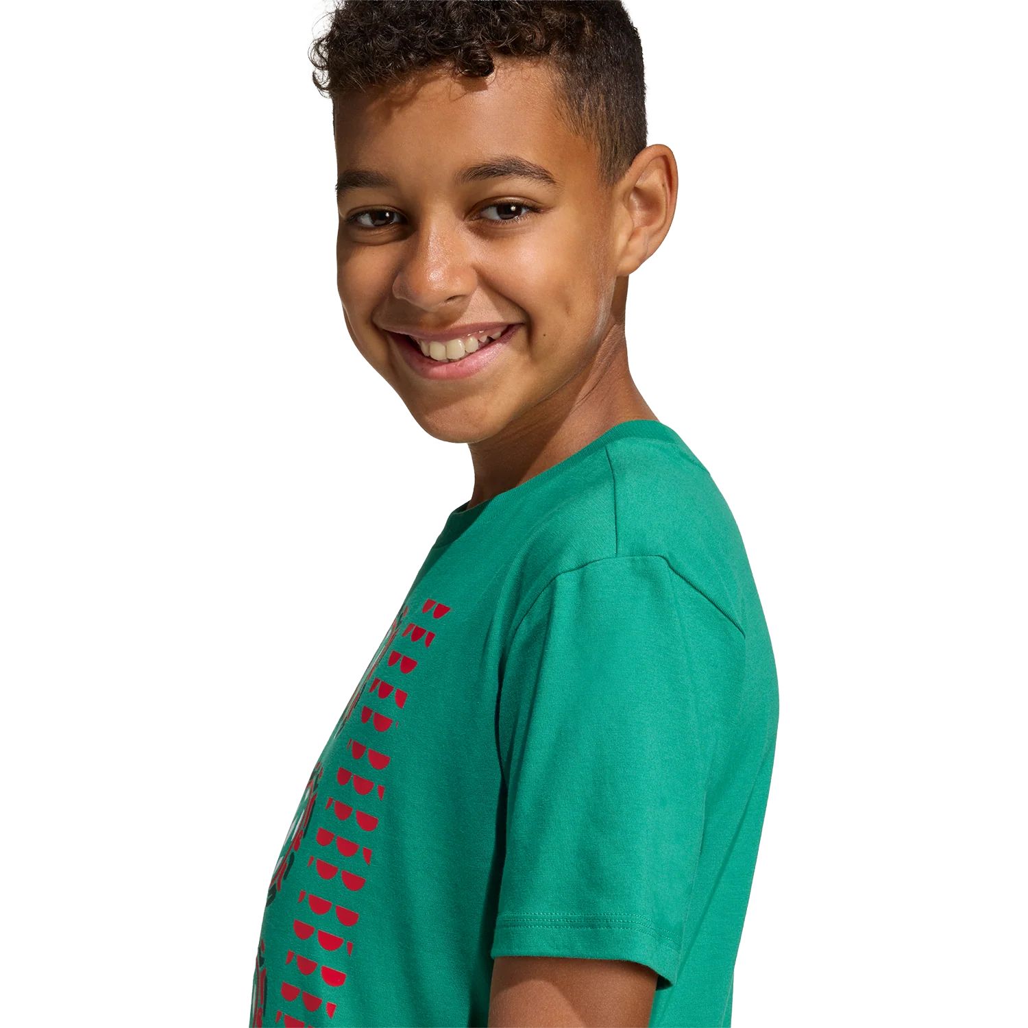adidas Mexico Youth Home Tee - Image 6
