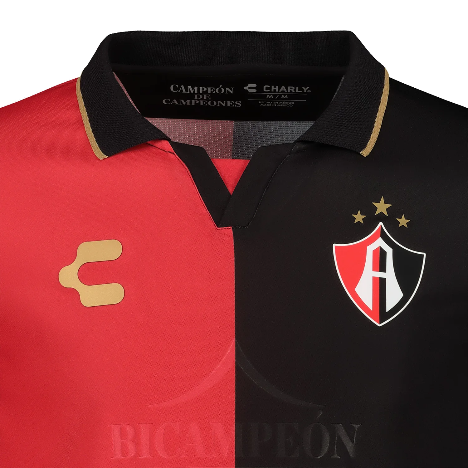 Charly Atlas FC 2022-23 Men's Long Sleeve Bi-Champion Commemorative Authentic Match Jersey - Image 3