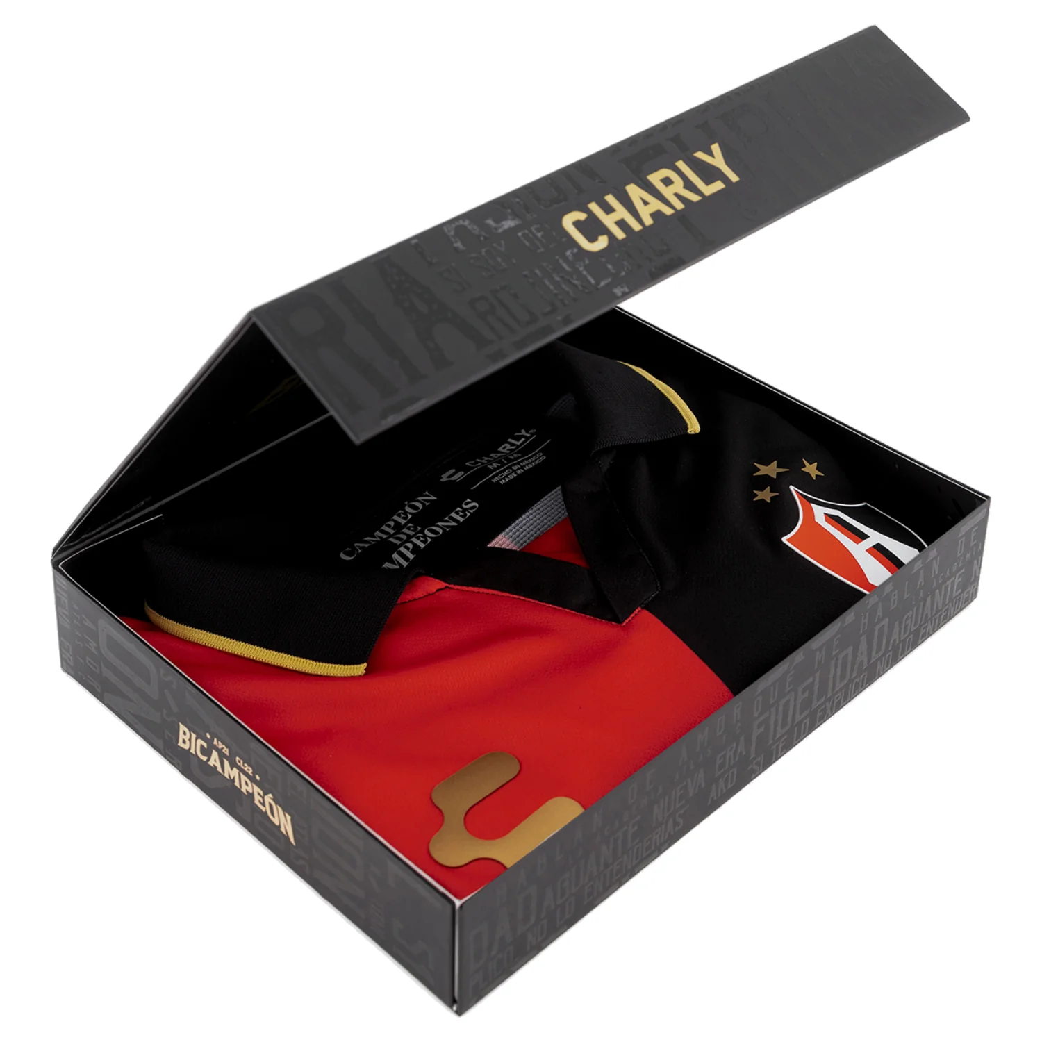 Charly Atlas FC 2022-23 Men's Long Sleeve Bi-Champion Commemorative Authentic Match Jersey - Image 4