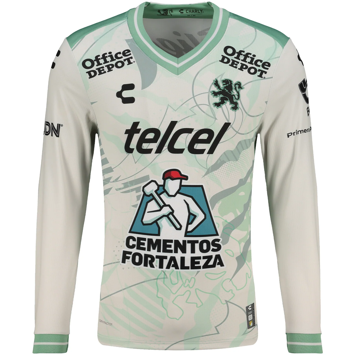 Charly Club Leon 2025-26 Men's Away Long Sleeve Jersey