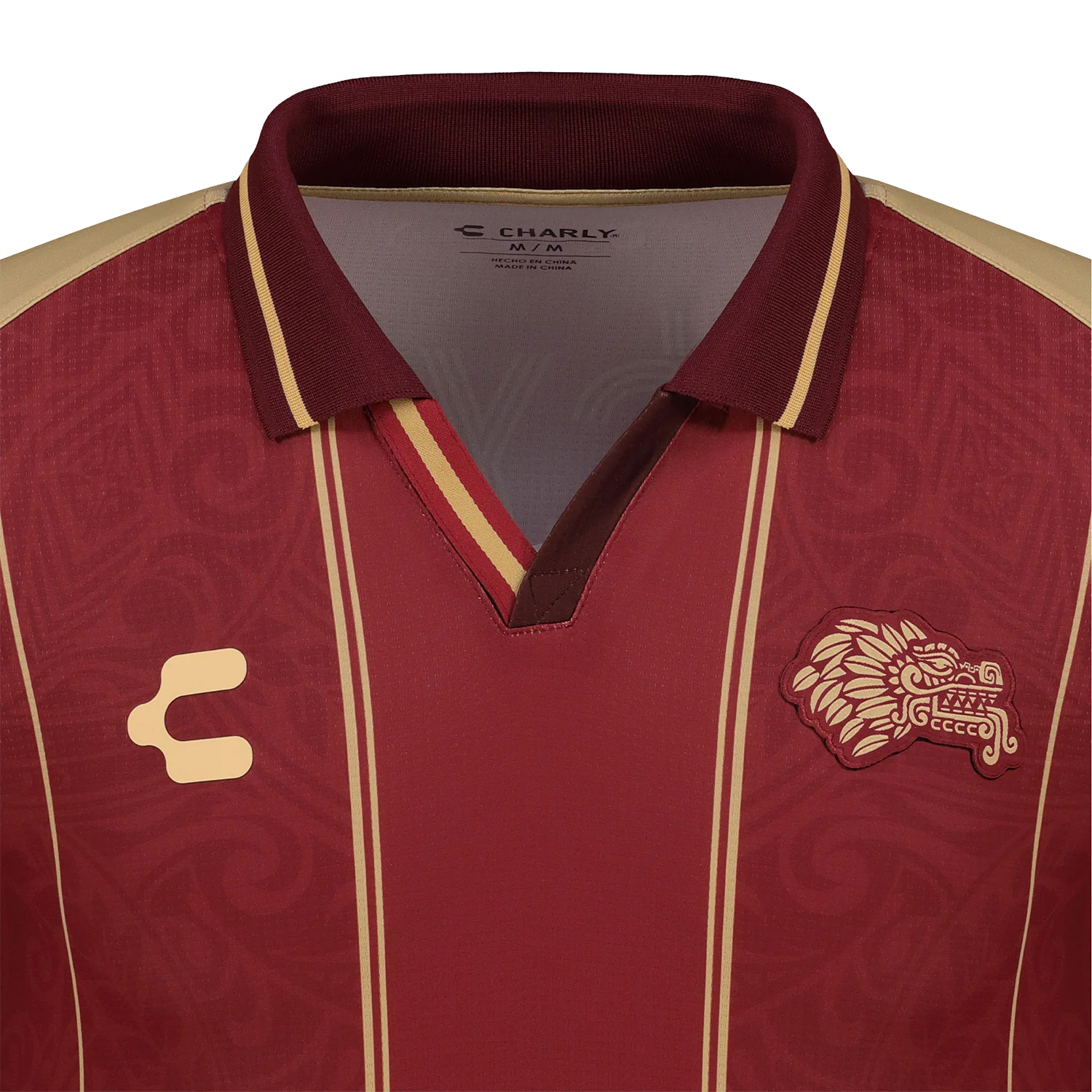 Charly Men's Mexico Heritage Jersey - Maroon - Image 3