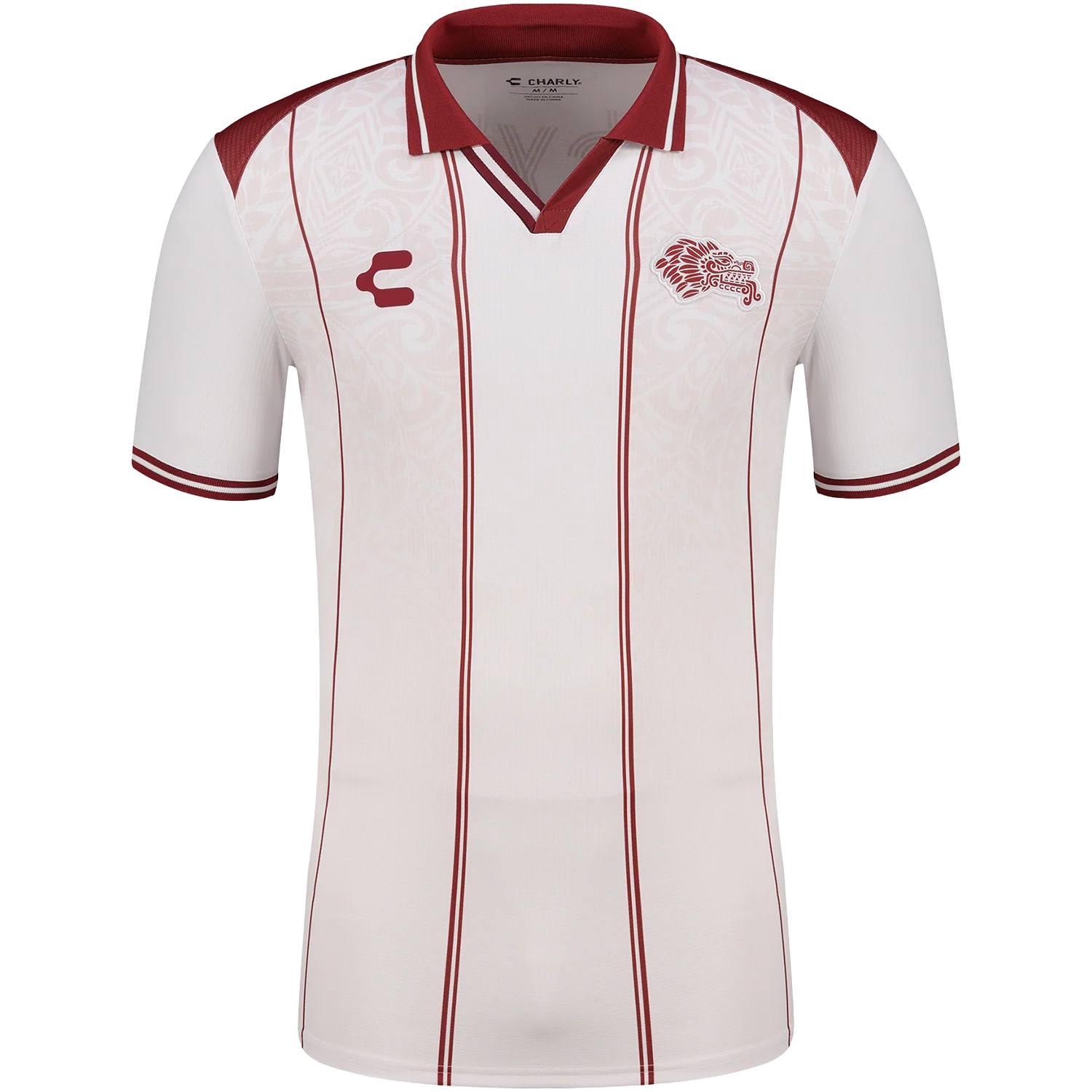 Charly Men's Mexico Heritage Jersey - White