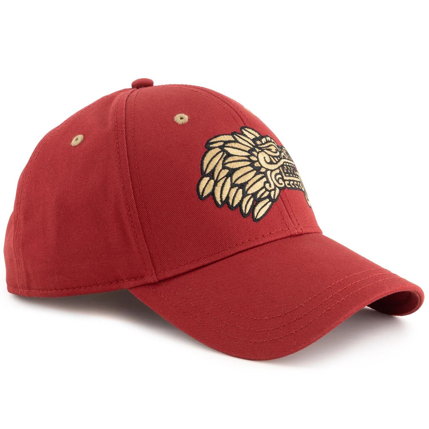 Charly Mexico Heritage Hat - Maroon - Image 2