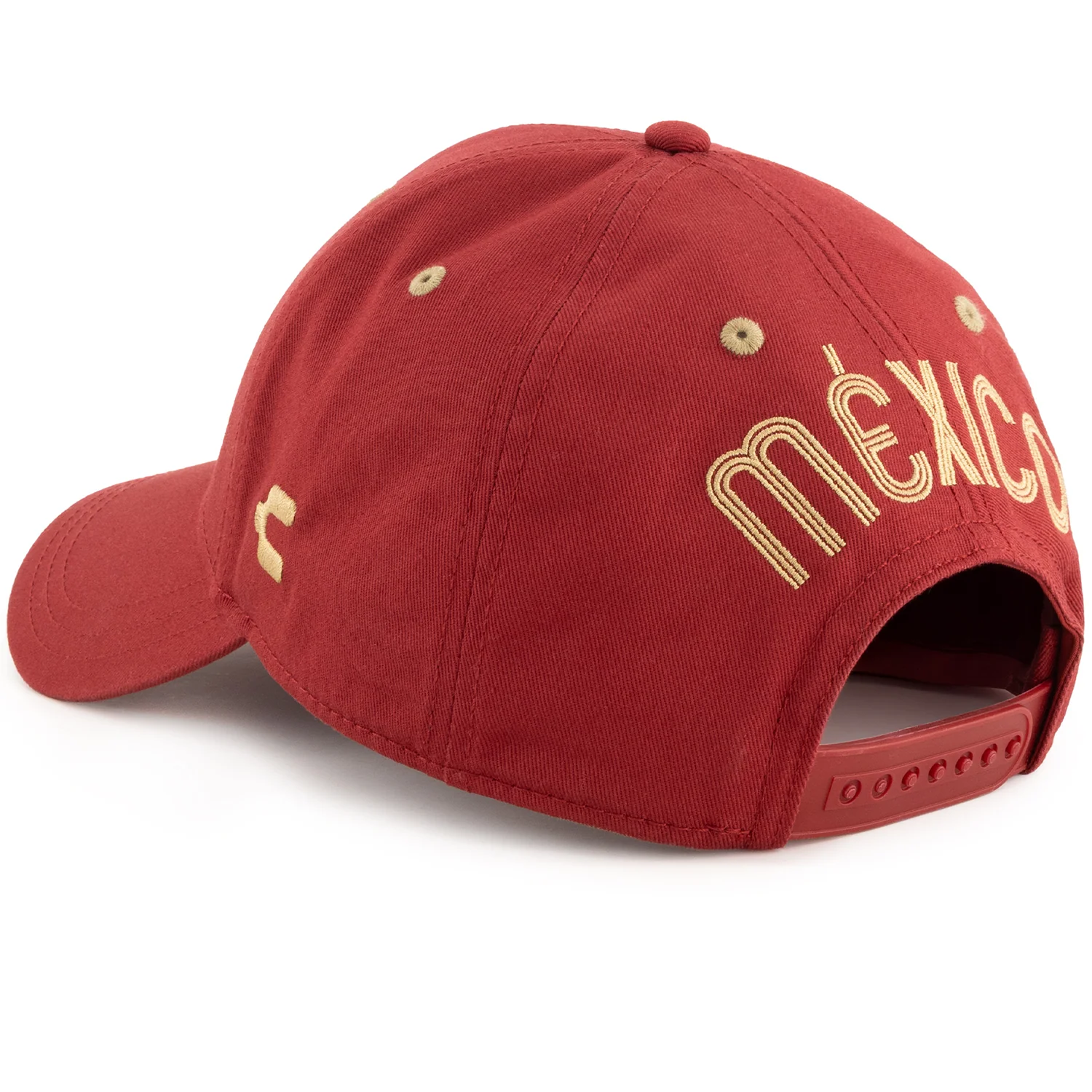Charly Mexico Heritage Hat - Maroon - Image 4