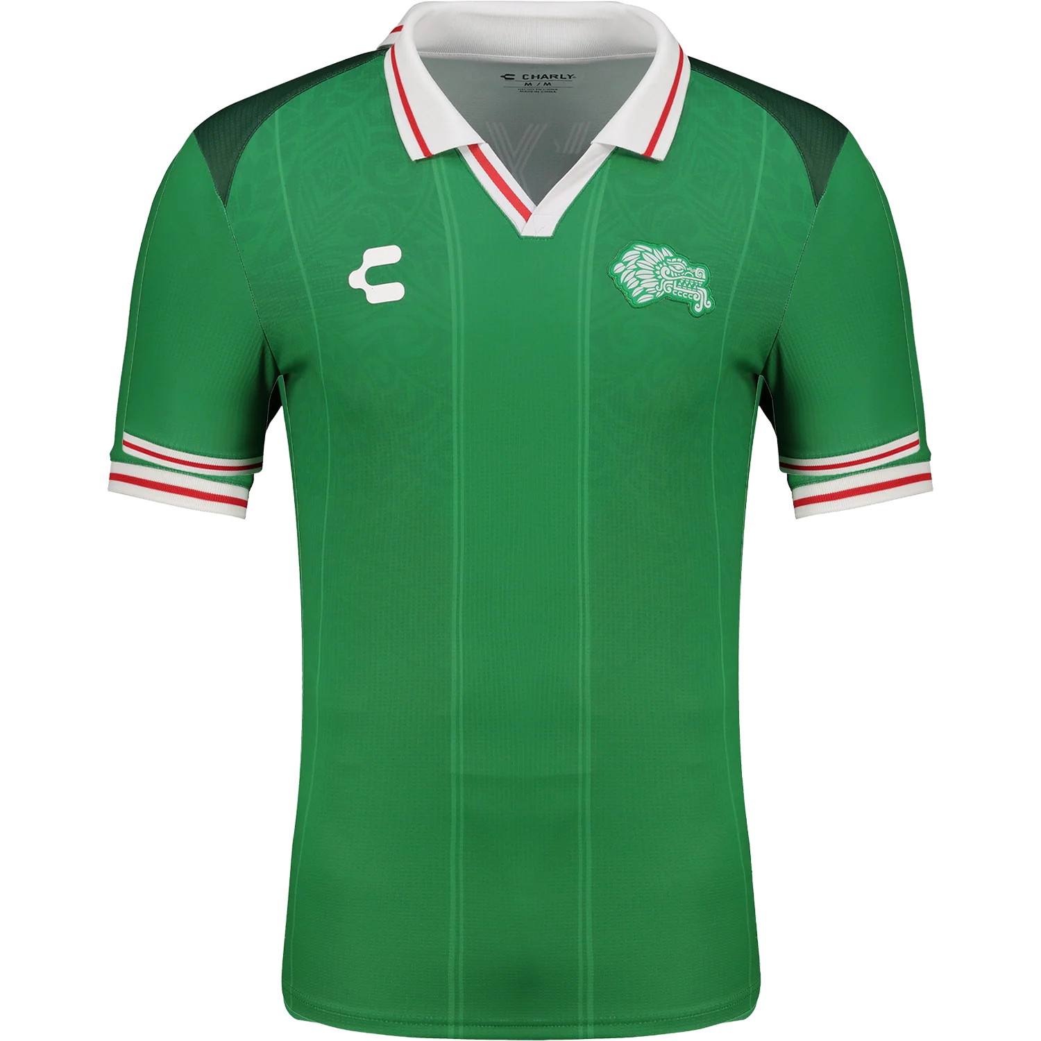 Charly Men's Mexico Heritage Jersey - Green