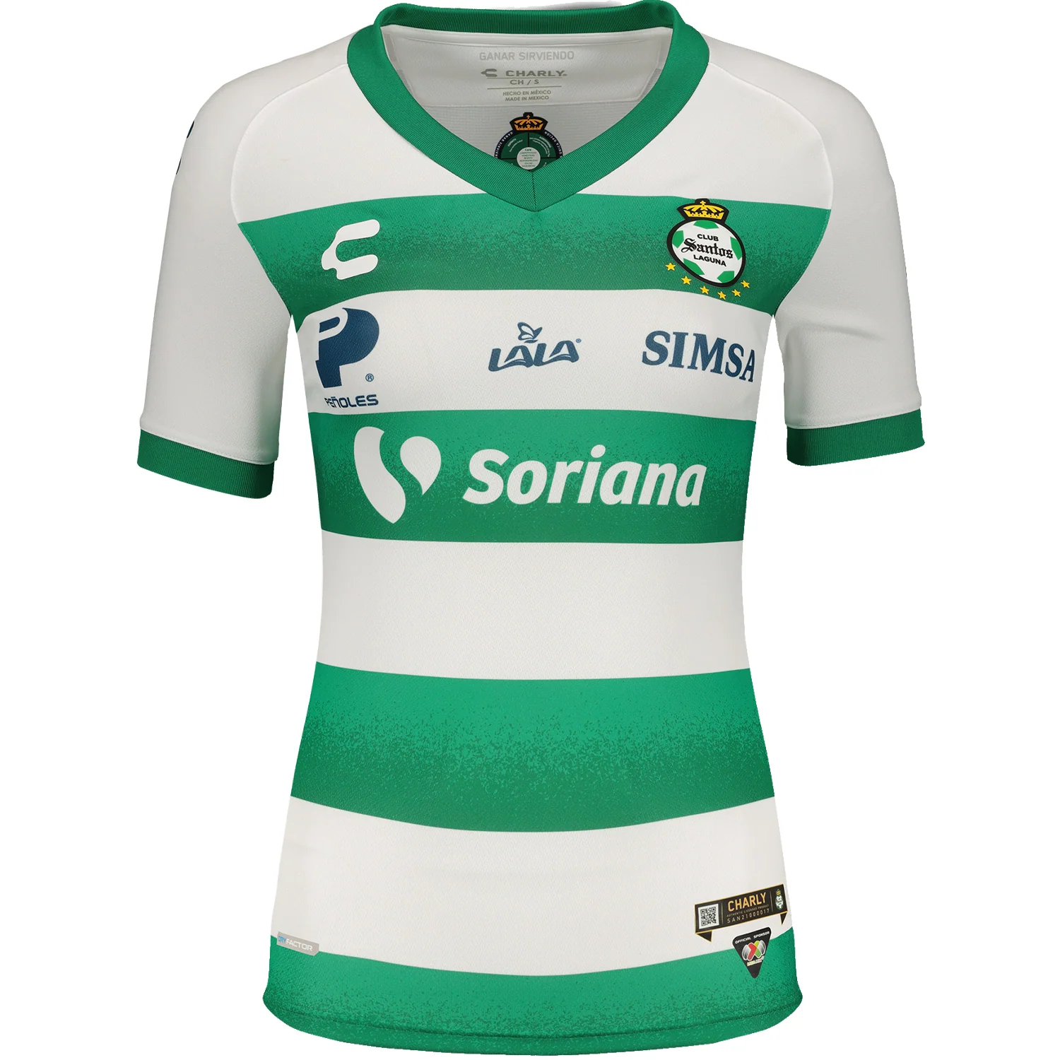 Charly Santos 2021-22 Home Women's Stadium Jersey