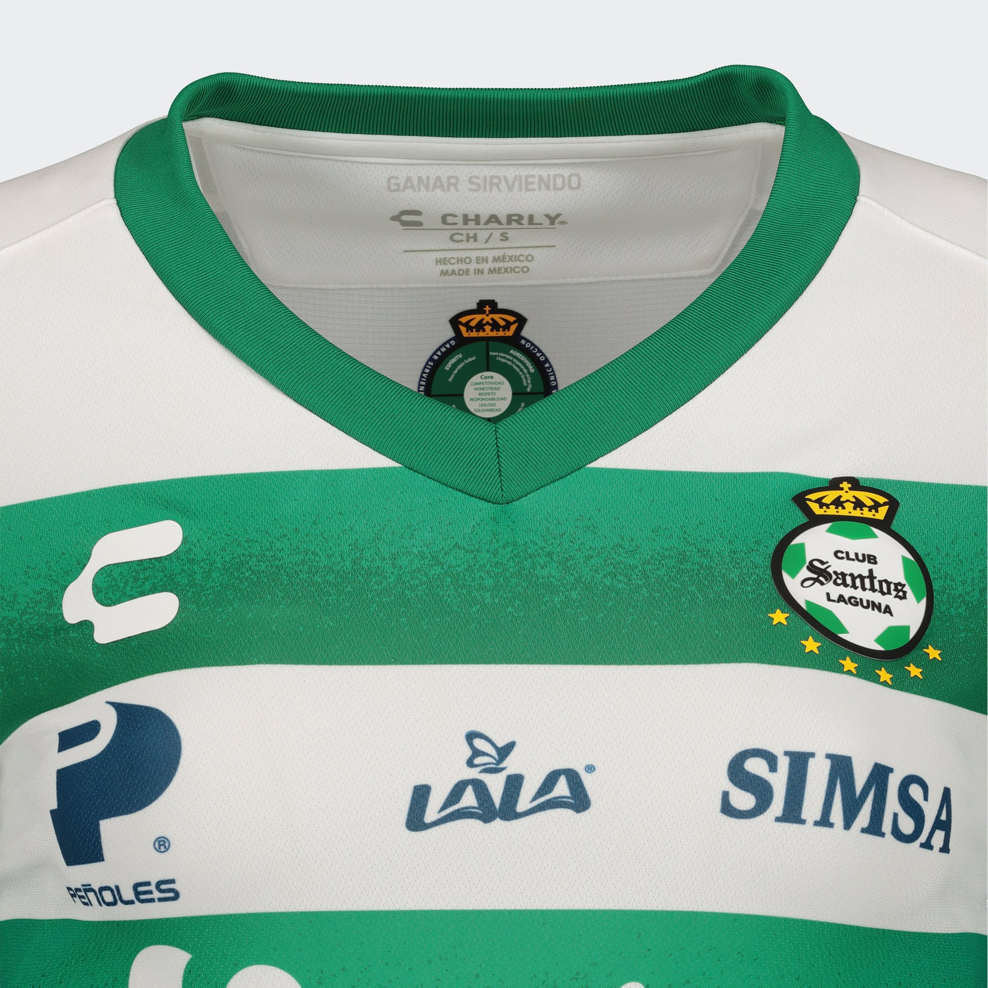 Charly Santos 2021-22 Home Women's Stadium Jersey - Image 3