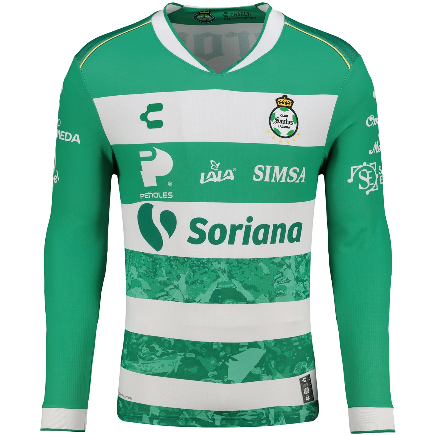Charly Santos 2025-26 Men's Home Long Sleeve Jersey