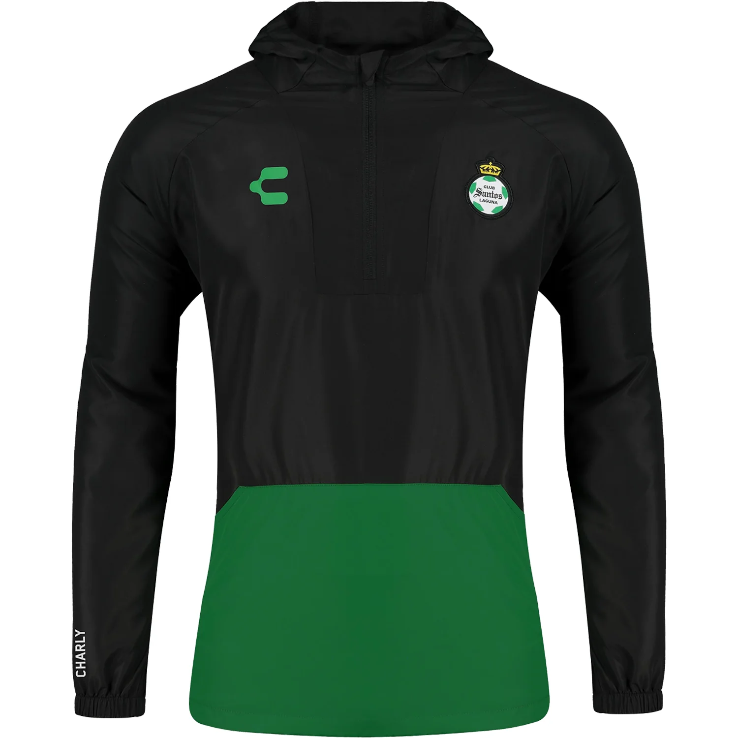Charly Santos Men's Quarter-Zip Windbreaker