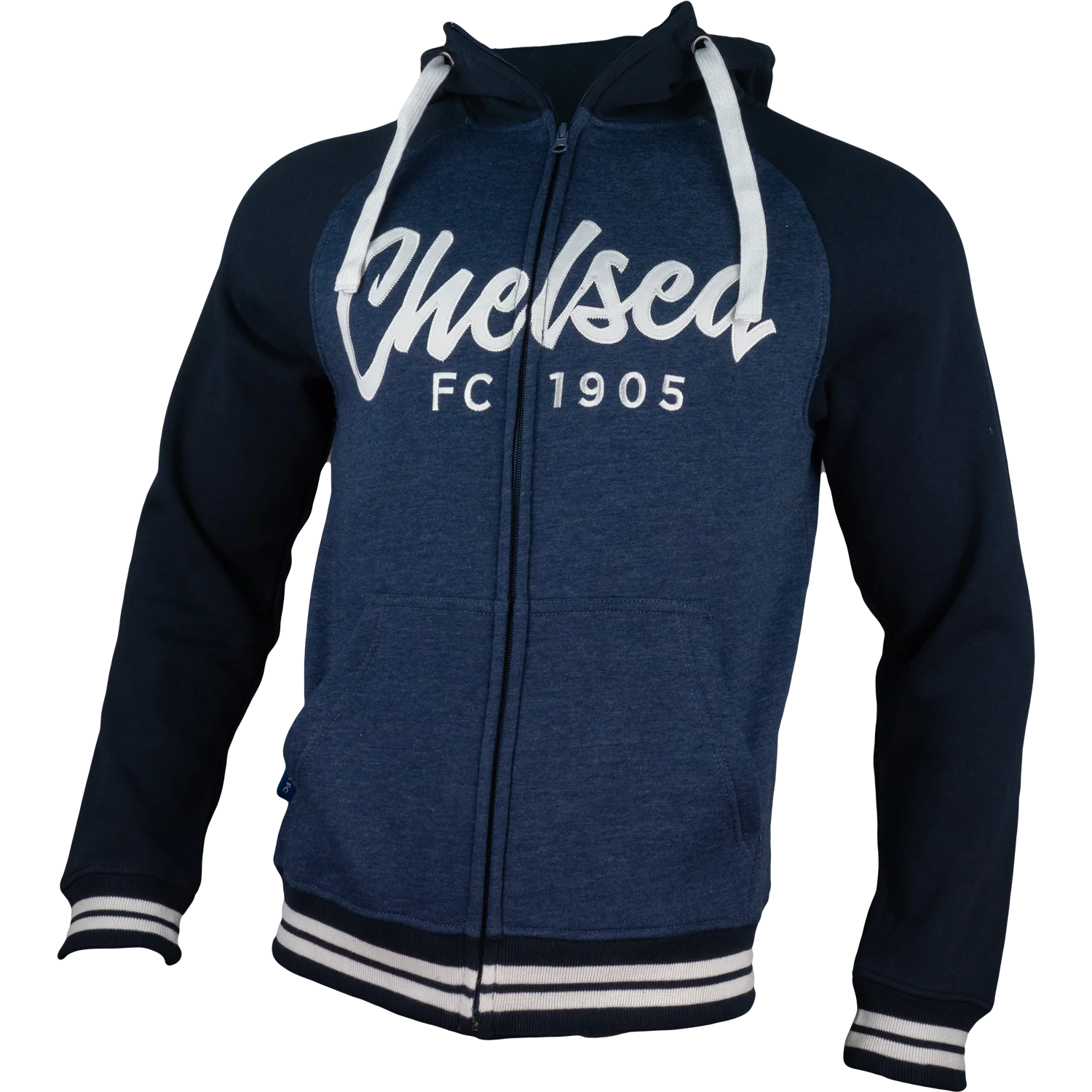 Chelsea FC Men's Full Zip Varsity Hoodie