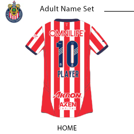 Chivas 2024-25 Adult Nameset