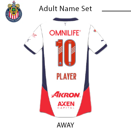 Chivas 2024-25 Adult Nameset - Image 2