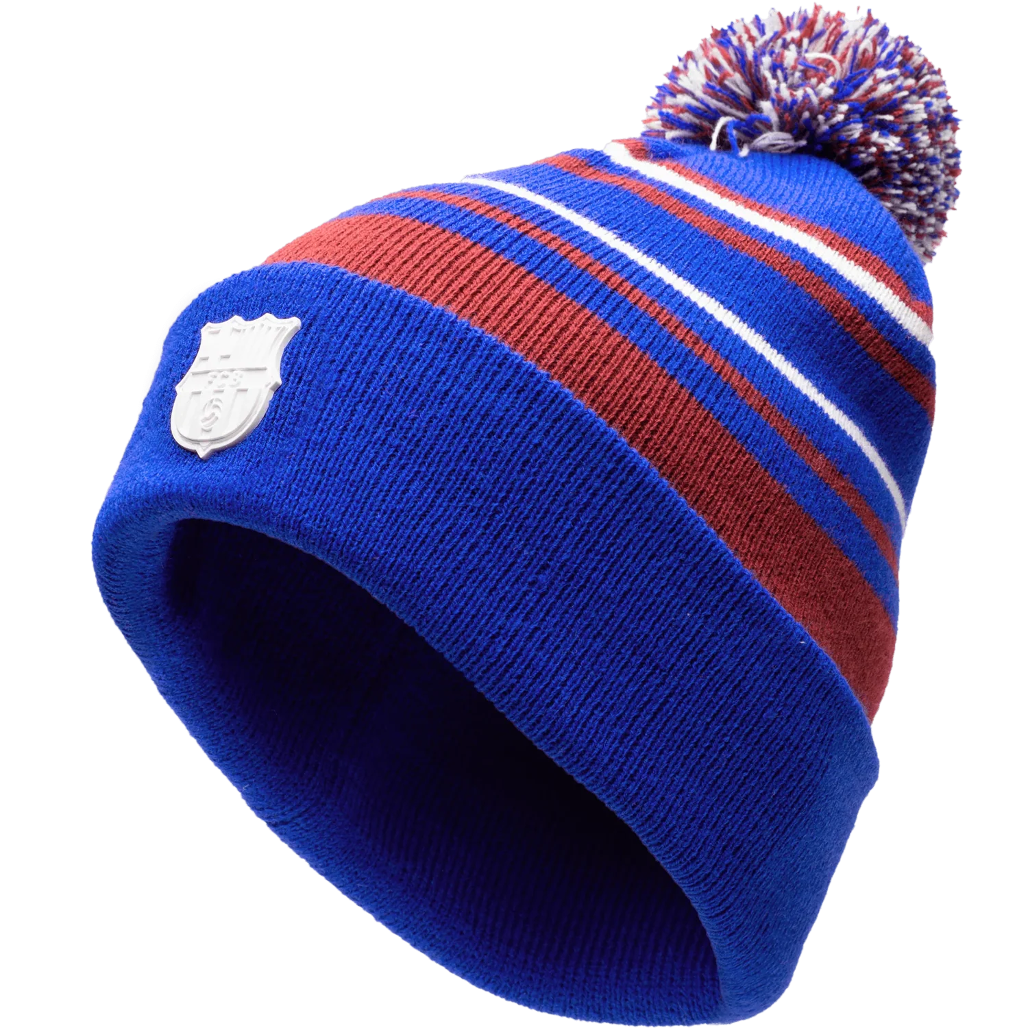 Fan Ink FC Barcelona Casuals Knit Pom Beanie