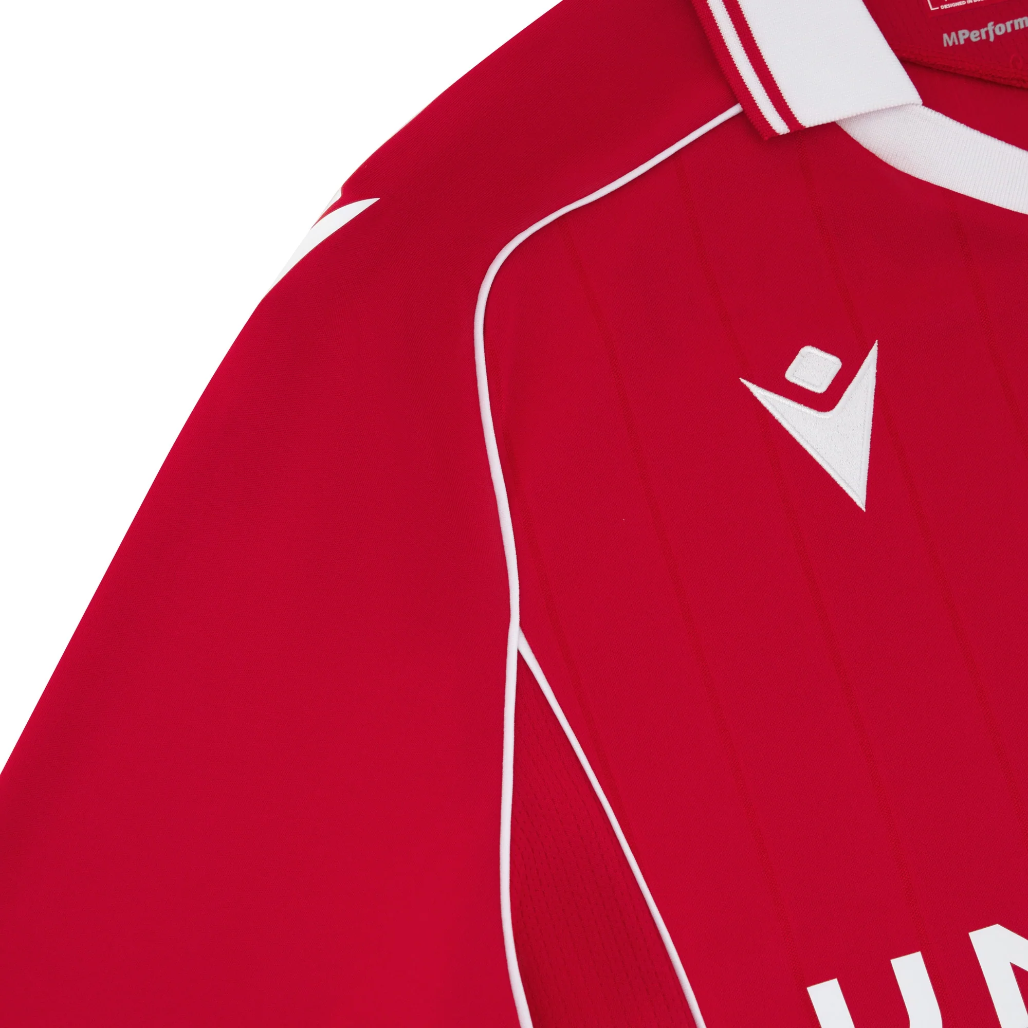 Macron Wrexham AFC 2025-26 Men's Home Long Sleeve Stadium Jersey - Image 5