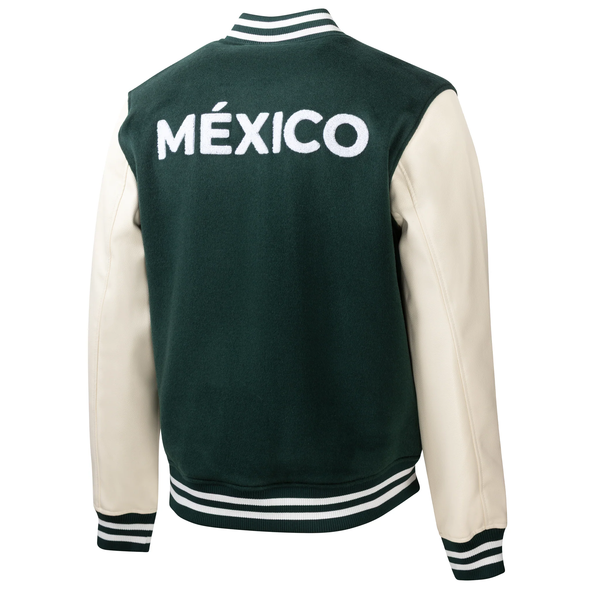 Mexico Men's Varsity Wool Jacket - Image 2