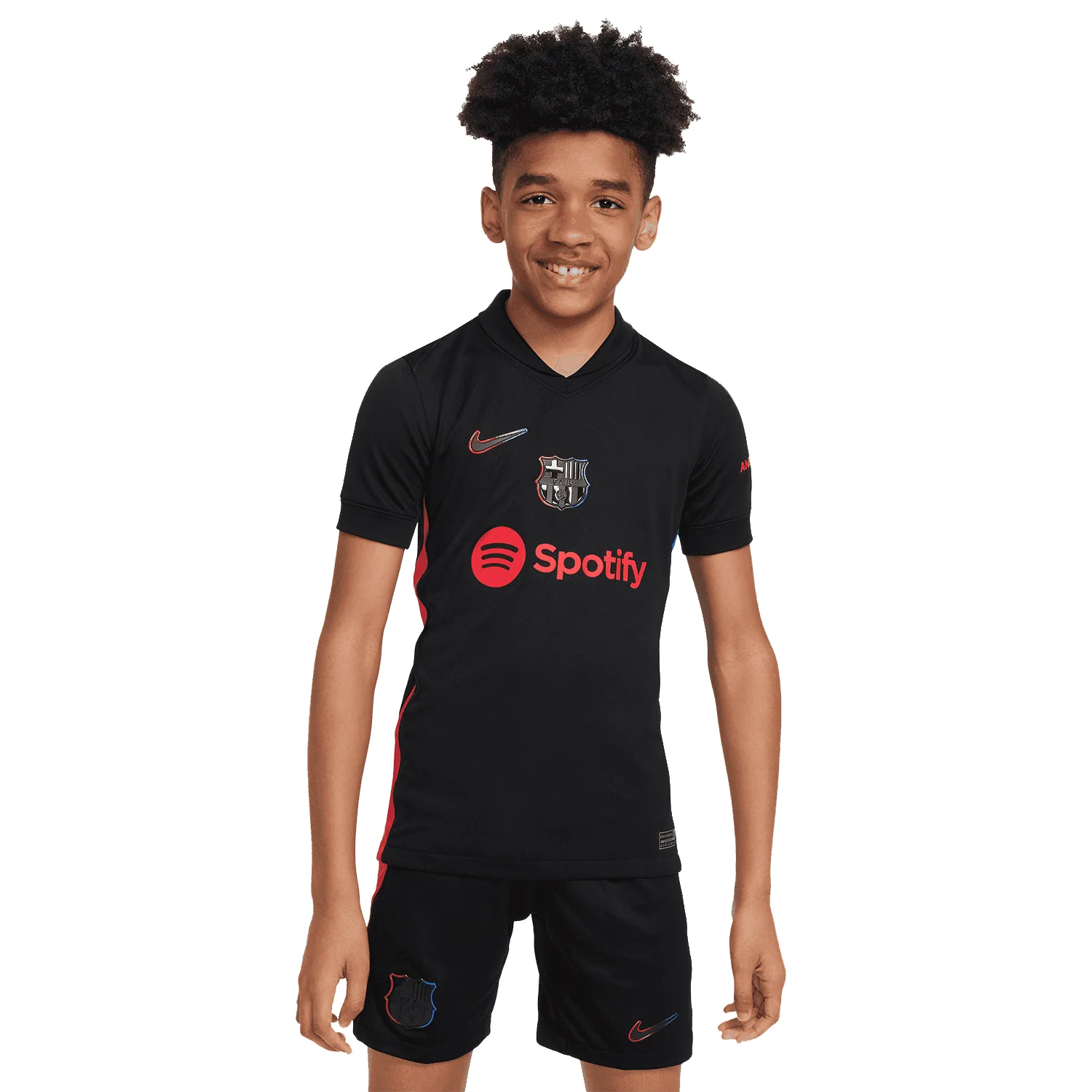Nike FC Barcelona 2024-25 Youth Away Stadium Jersey - Image 2