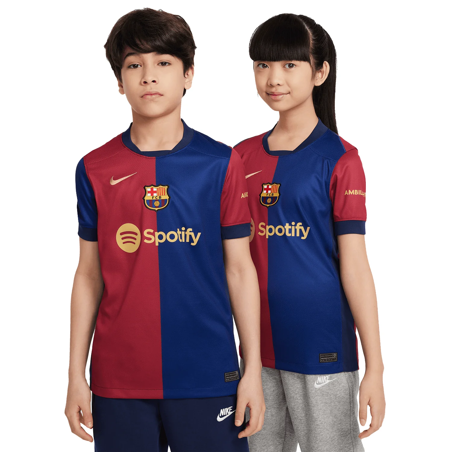 Nike FC Barcelona 2024-25 Youth Home Stadium Jersey - Image 3