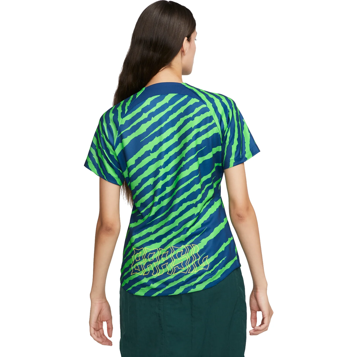 Nike Brazil 2022-23 Women's Pre-Match Top - Image 2