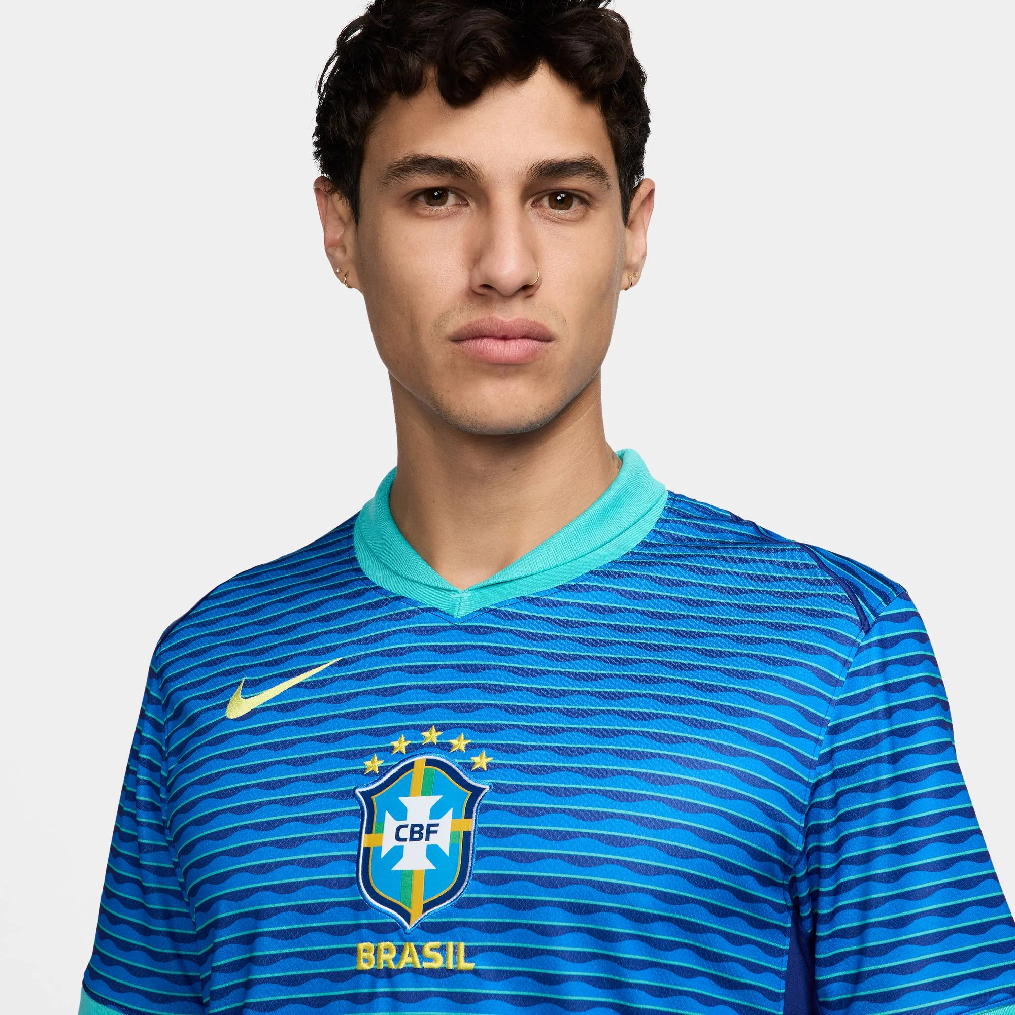 Nike Brazil 2024 Men's Away Stadium Jersey - Image 5