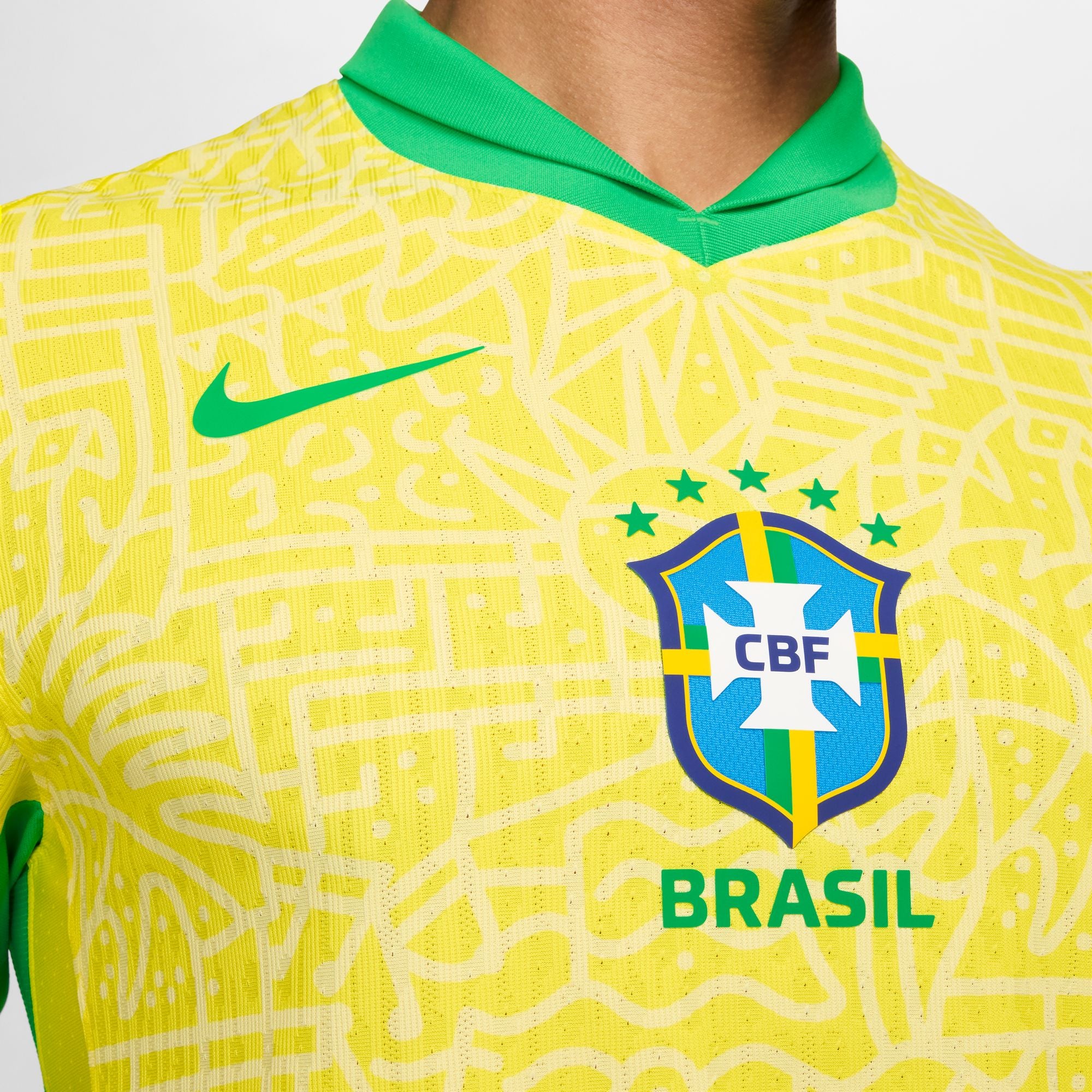 Nike Brazil 2024 Men's Home Authentic Match Jersey - Image 5