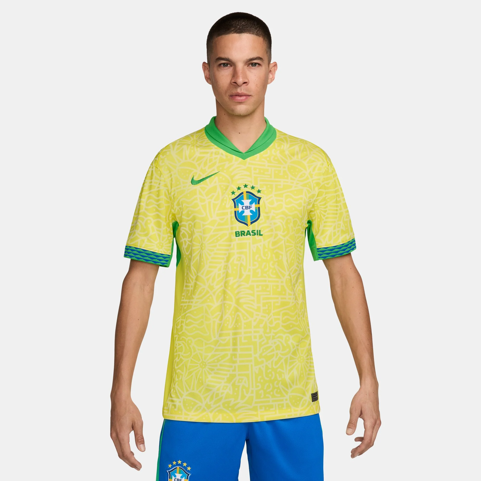 Nike Brazil 2024 Men's Home Stadium Jersey - Image 2