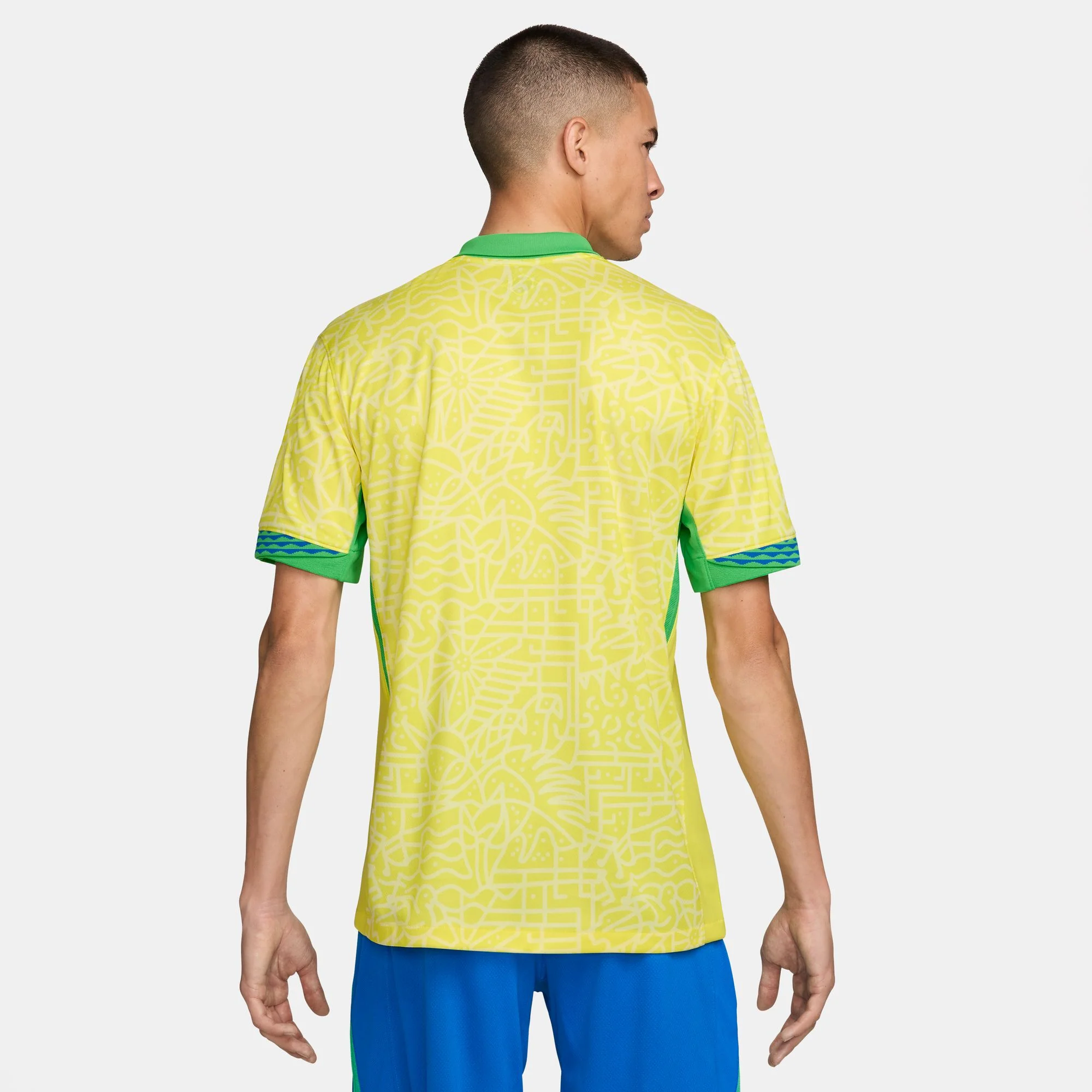 Nike Brazil 2024 Men's Home Stadium Jersey - Image 4