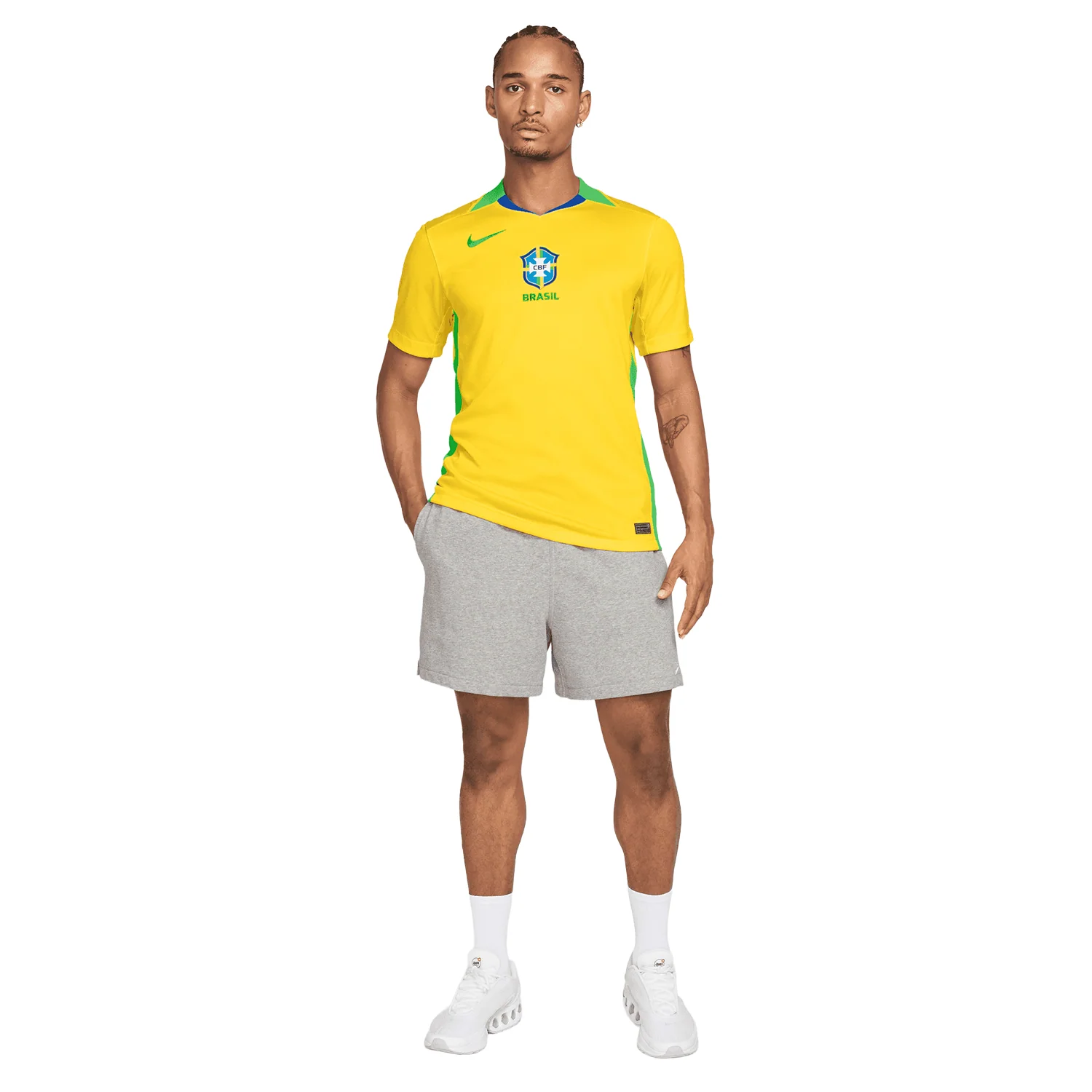Nike Brazil 2025 Men's Home Stadium Jersey - Image 6