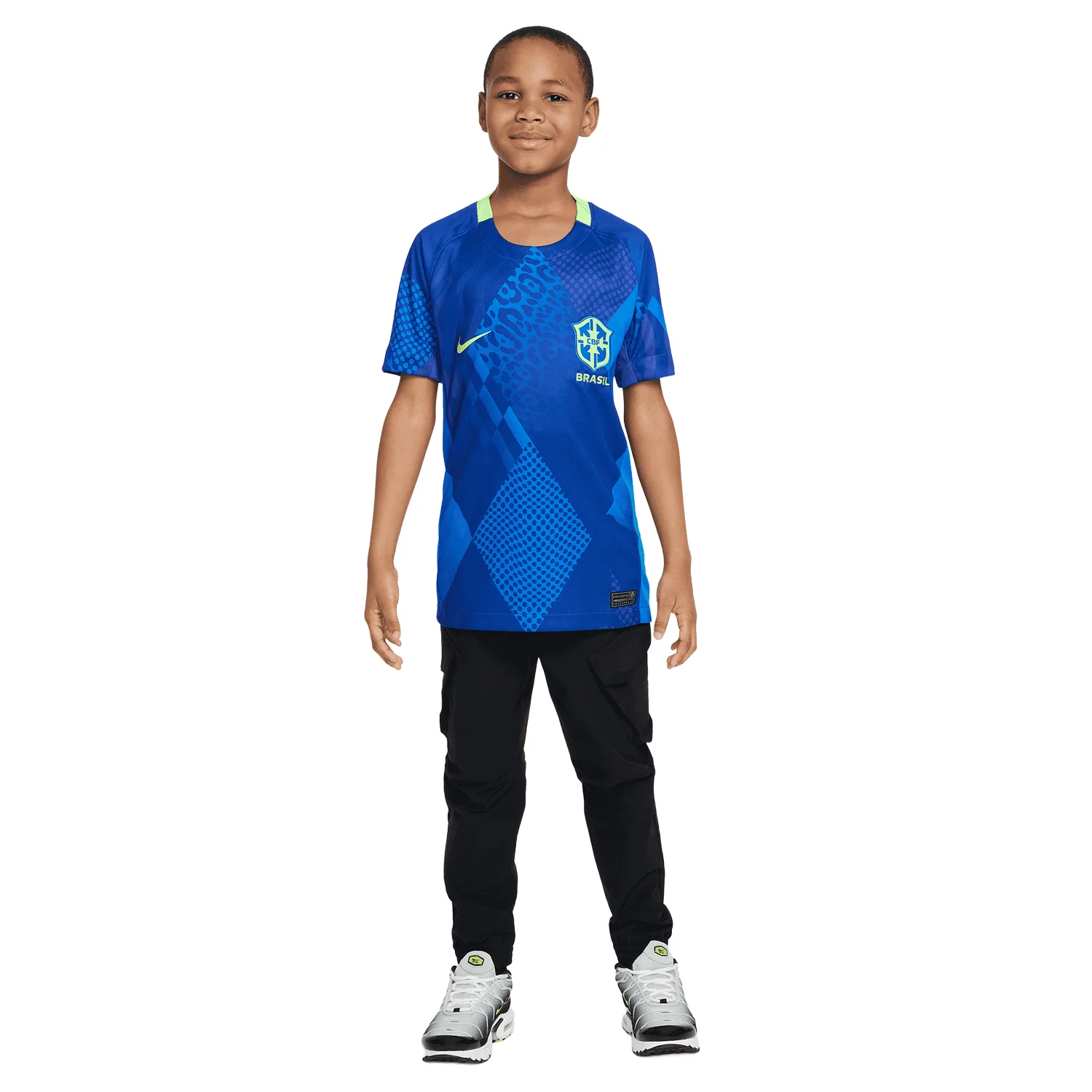 Nike Brazil 2025 Youth Away Stadium Jersey - Image 5