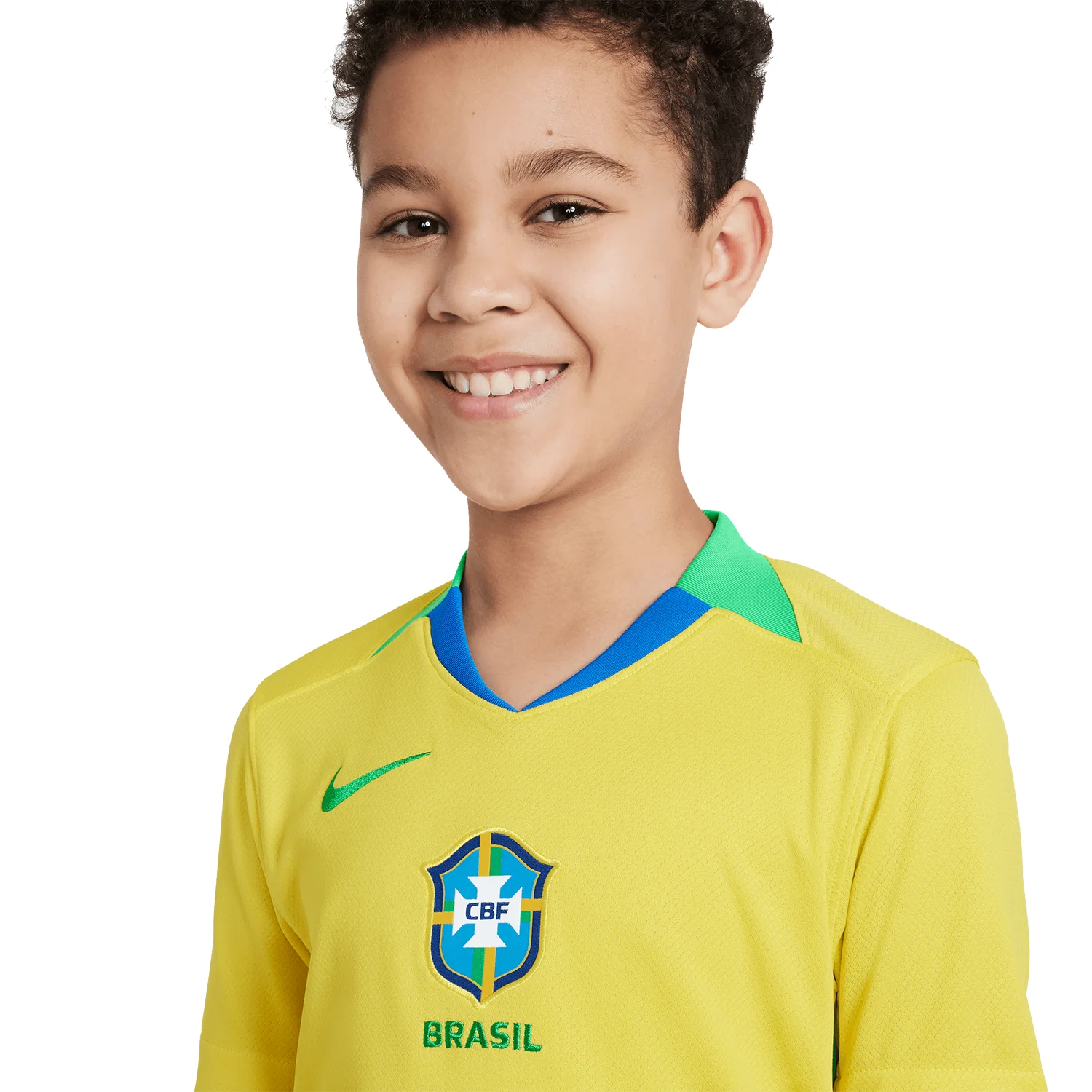 Nike Brazil 2025 Youth Home Stadium Jersey - Image 3