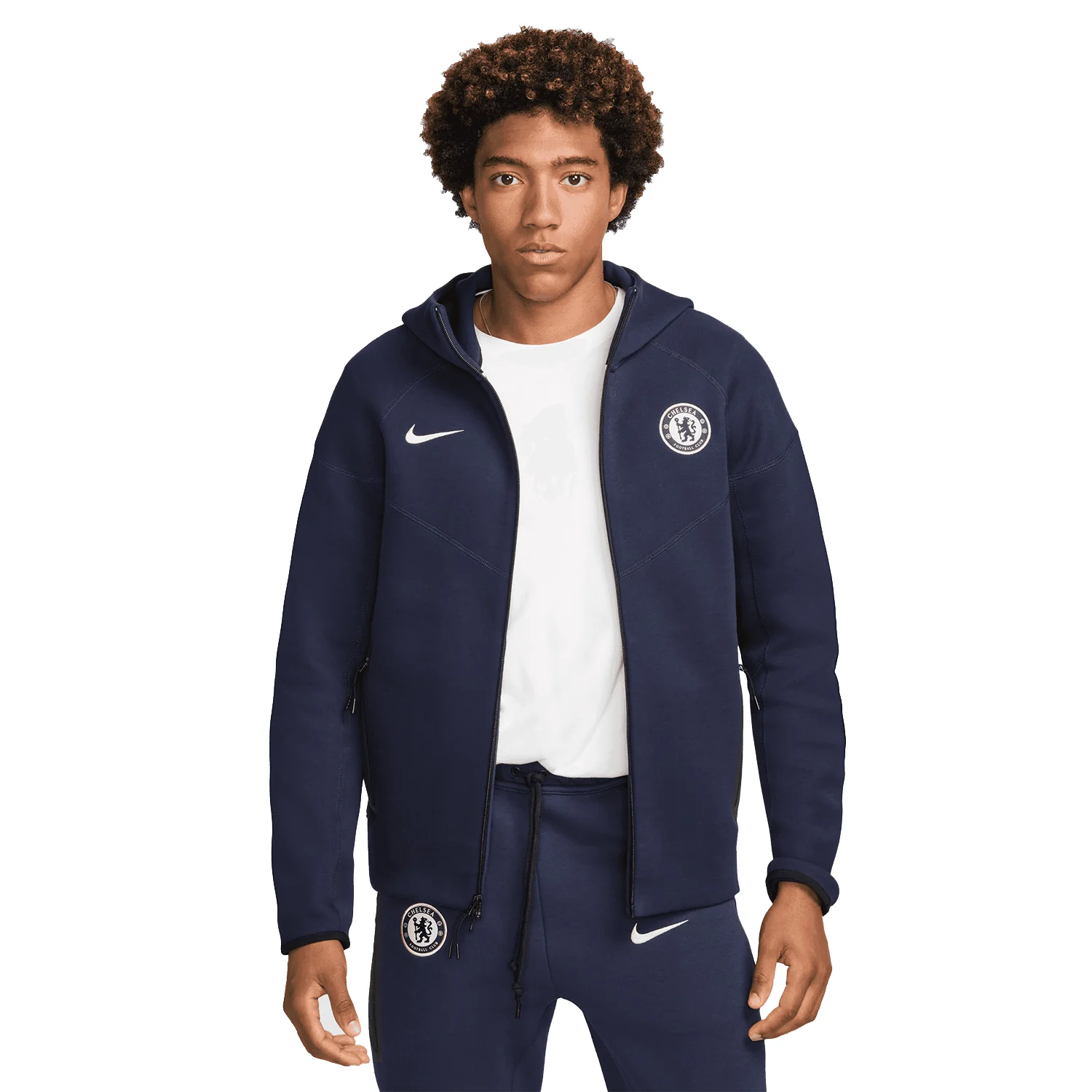 Nike Chelsea FC Men's Tech Fleece Full-Zip Hoodie