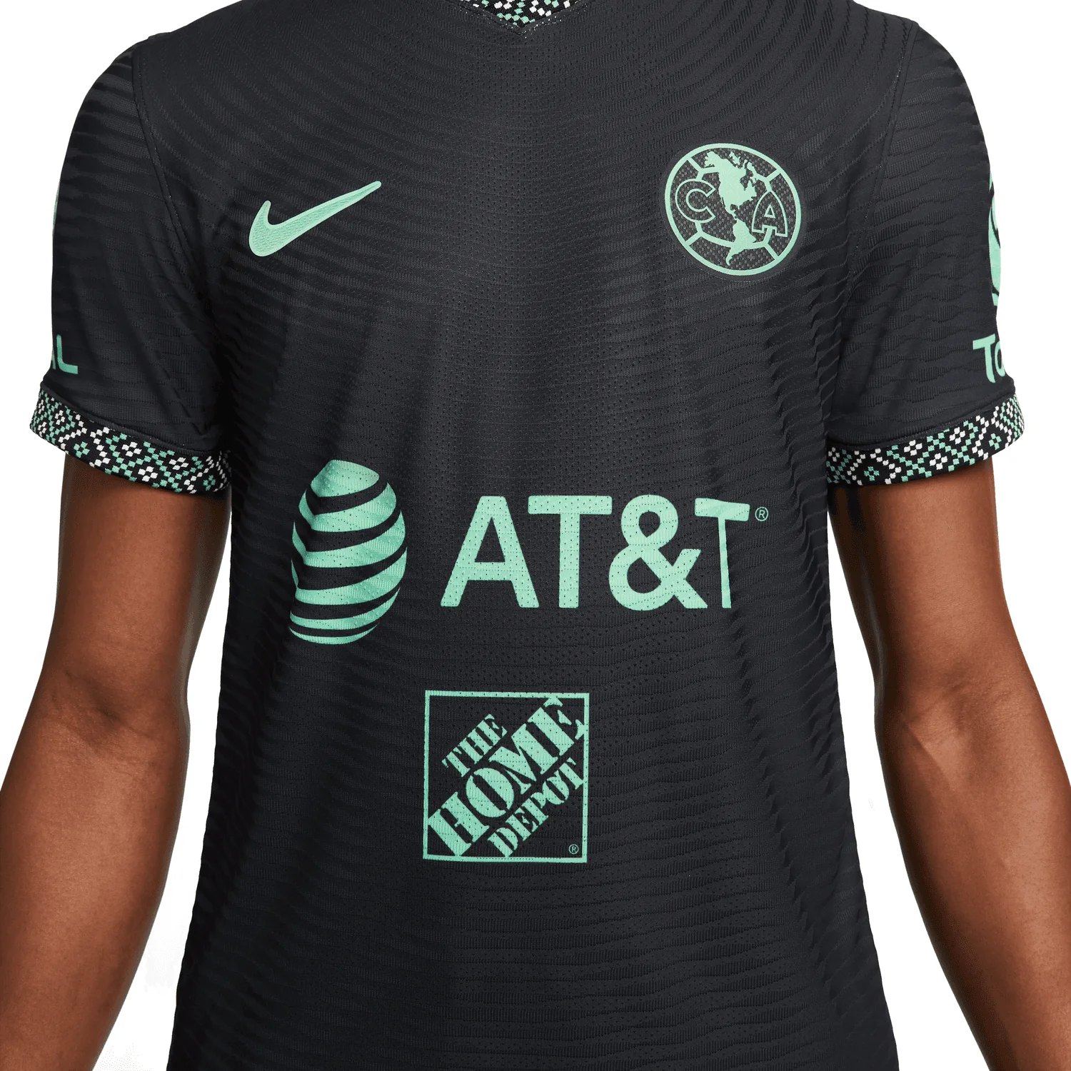 Nike Club America 2021-22 3rd Men's Authentic Match Jersey - Image 3