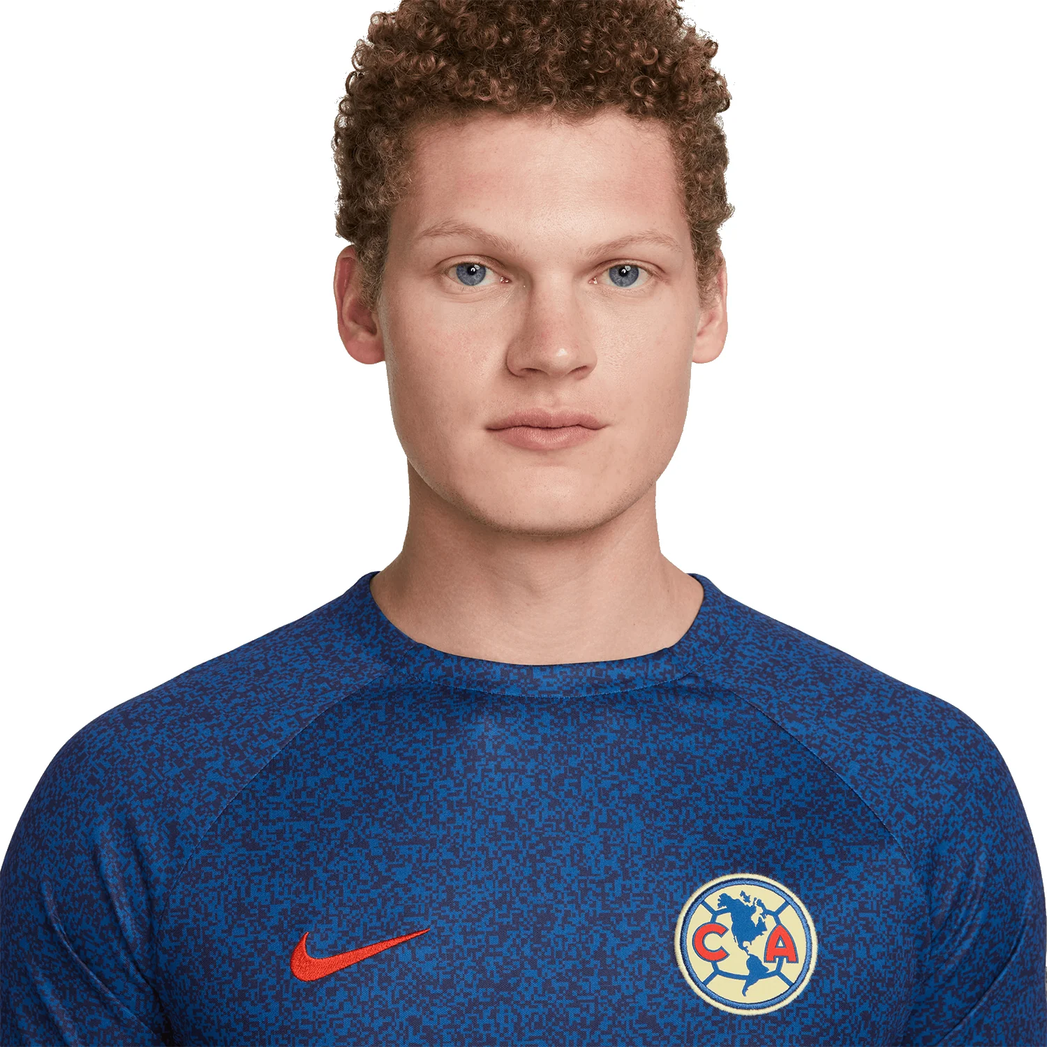 Nike Club America 2023-24 Men's Short Sleeve Academy Pro Pre-Match Top - Image 3