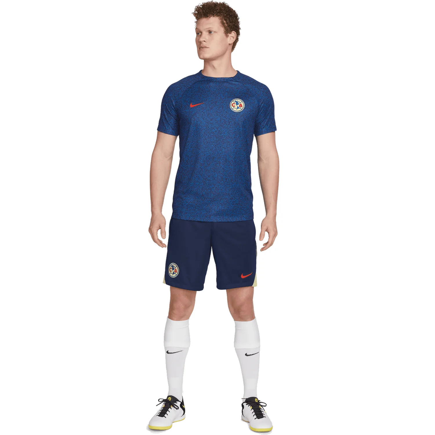 Nike Club America 2023-24 Men's Short Sleeve Academy Pro Pre-Match Top - Image 6