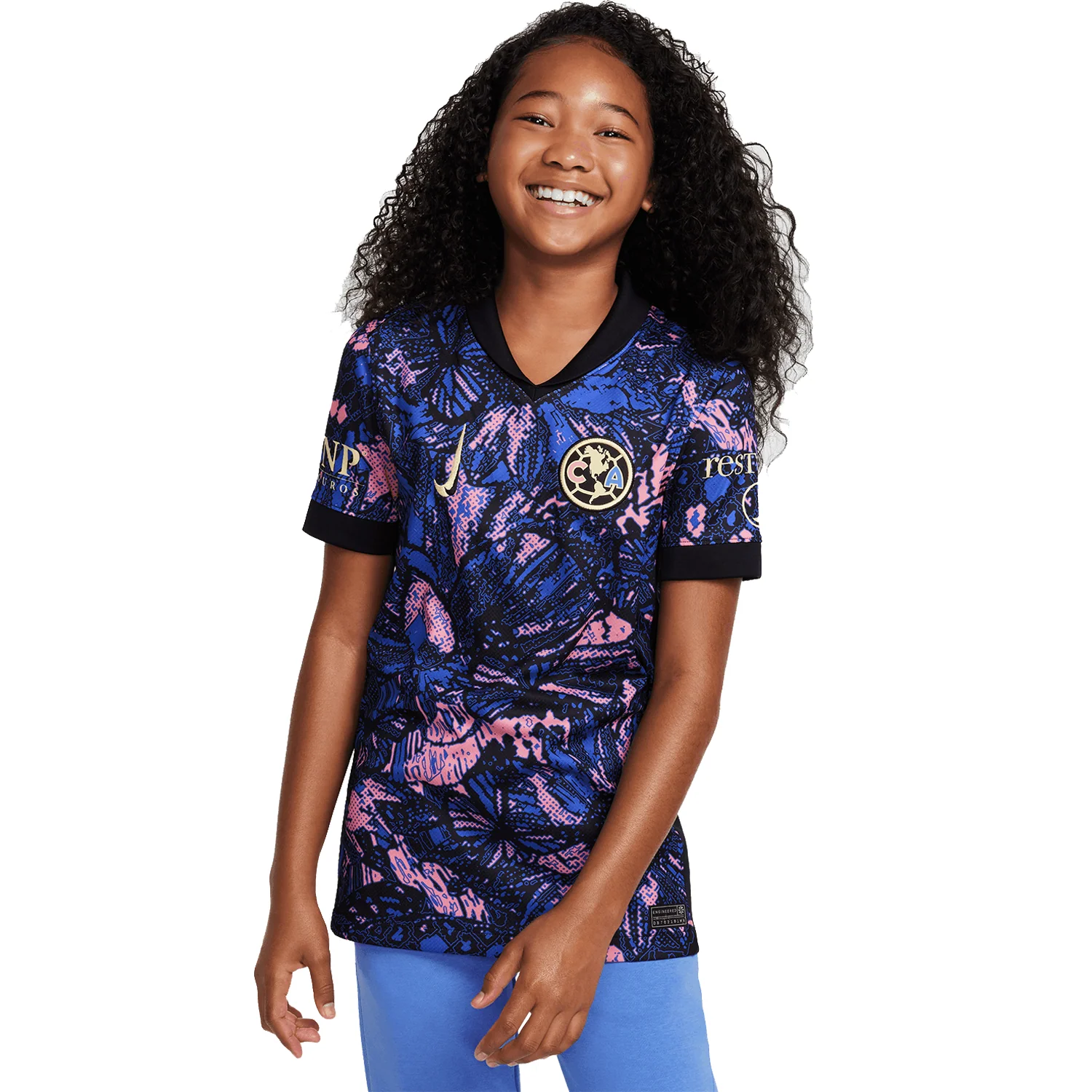 Nike Club America 2024-25 Youth 3rd Stadium Jersey - Image 3