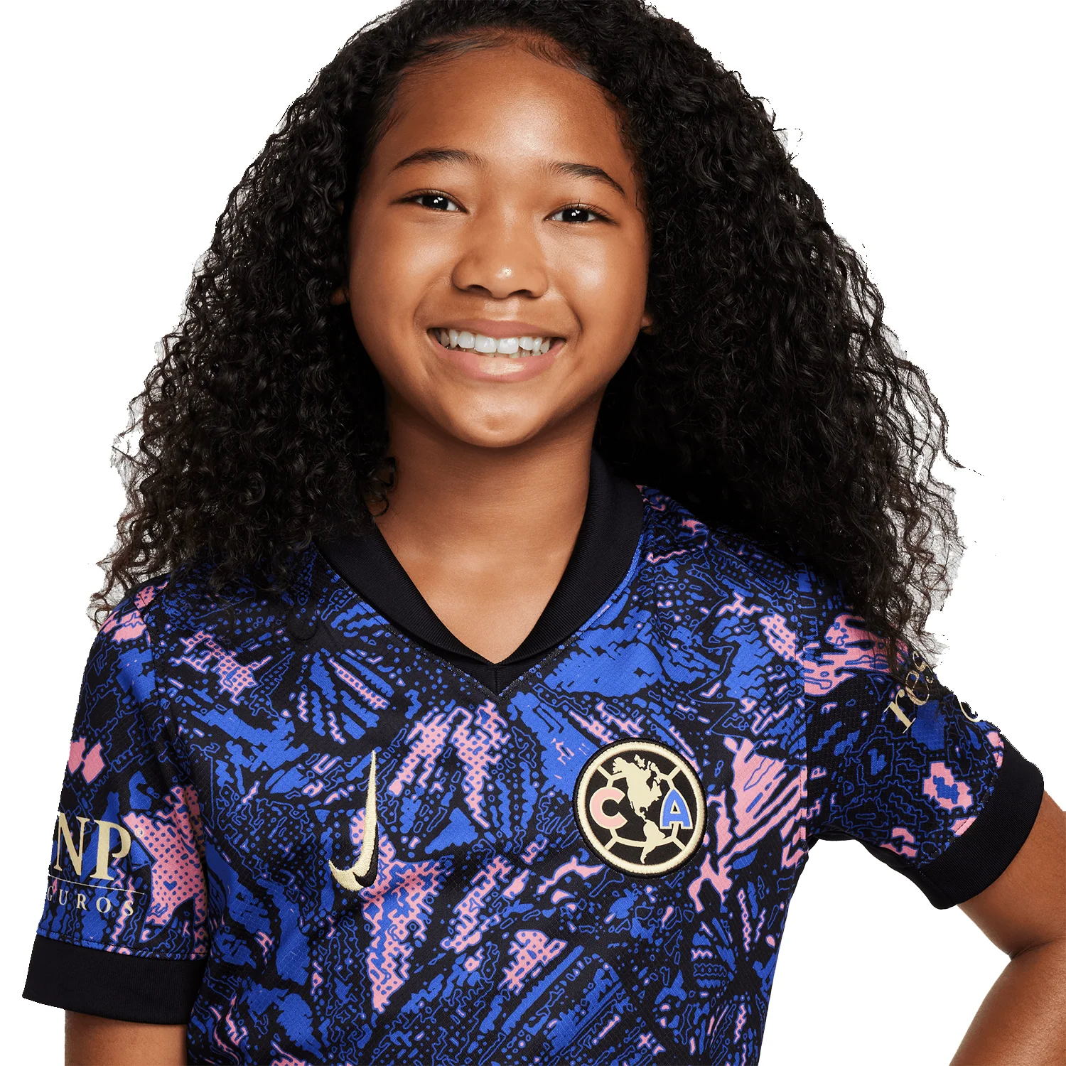 Nike Club America 2024-25 Youth 3rd Stadium Jersey - Image 5