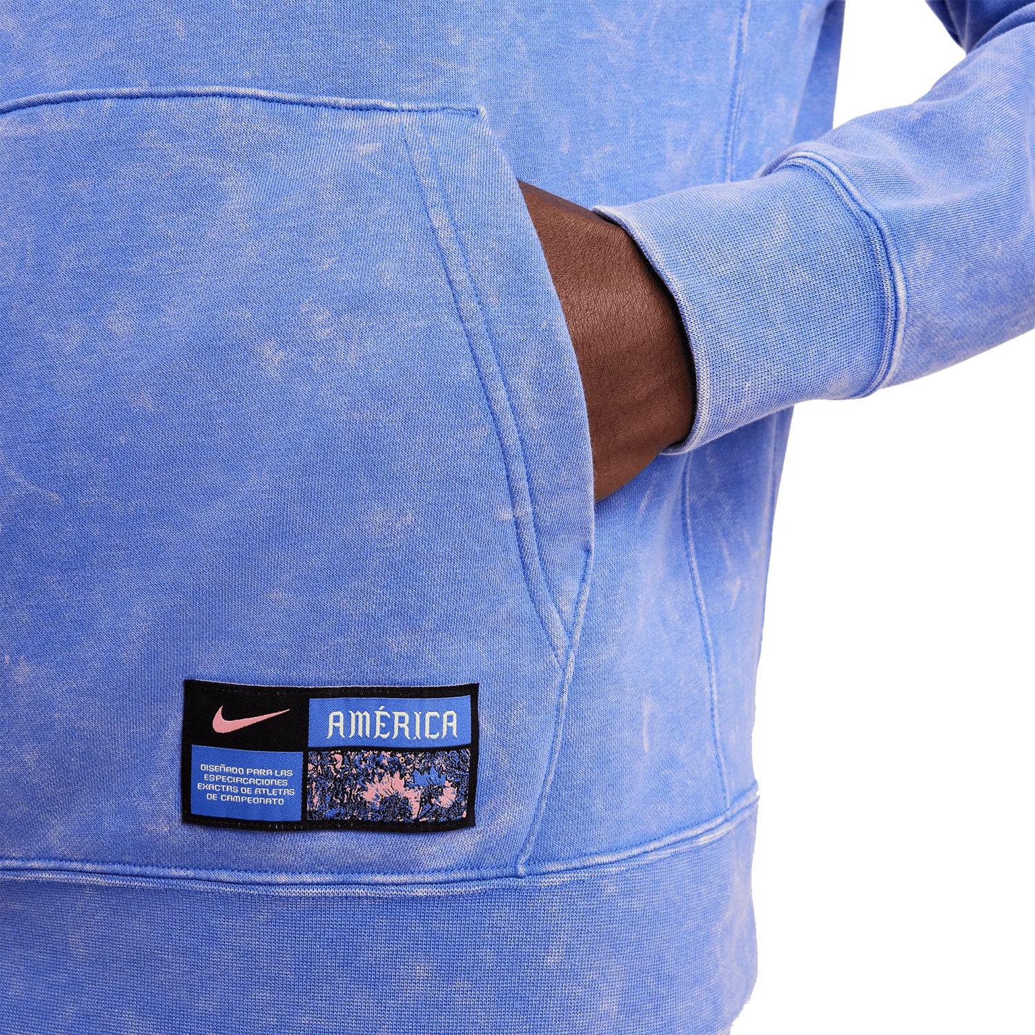 Nike Club America Men's 3rd Club Pullover Hoodie - Image 7