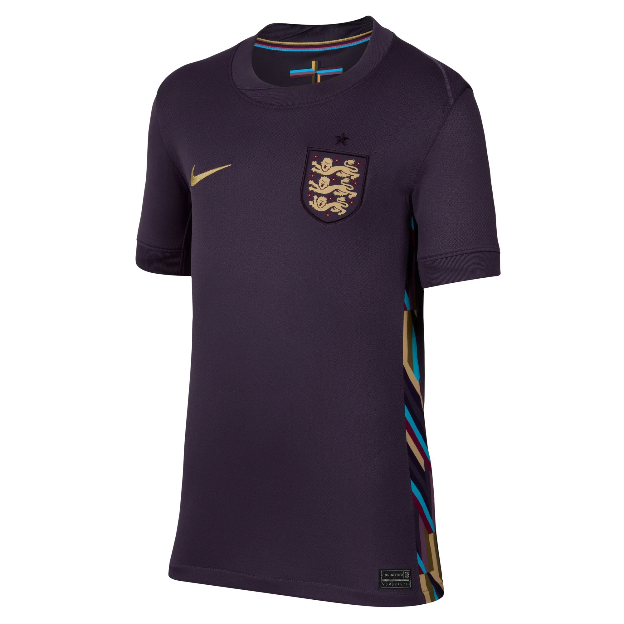 Nike England 2024 Youth Away Stadium Jersey