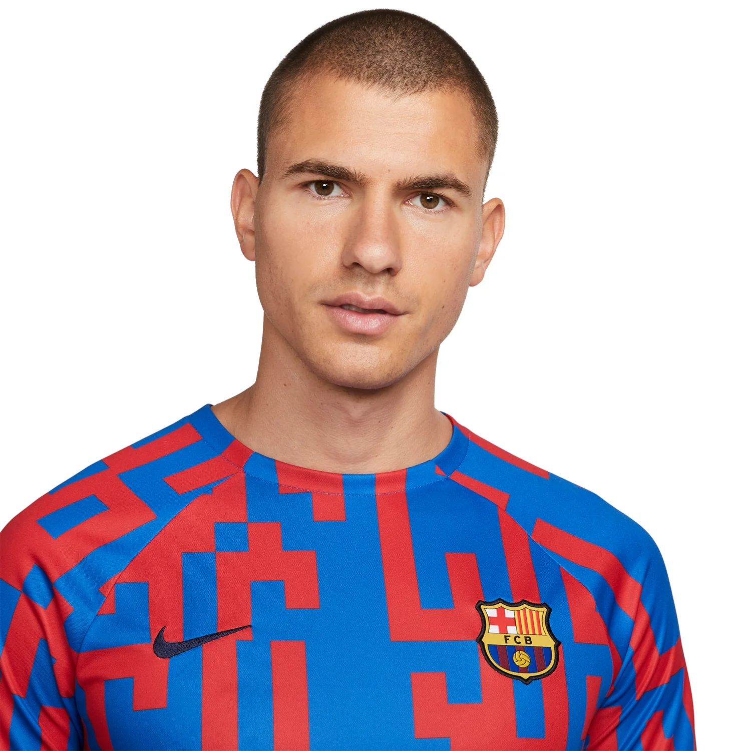 Nike FC Barcelona 2022-23 Men's Pre-Match Top - Image 3