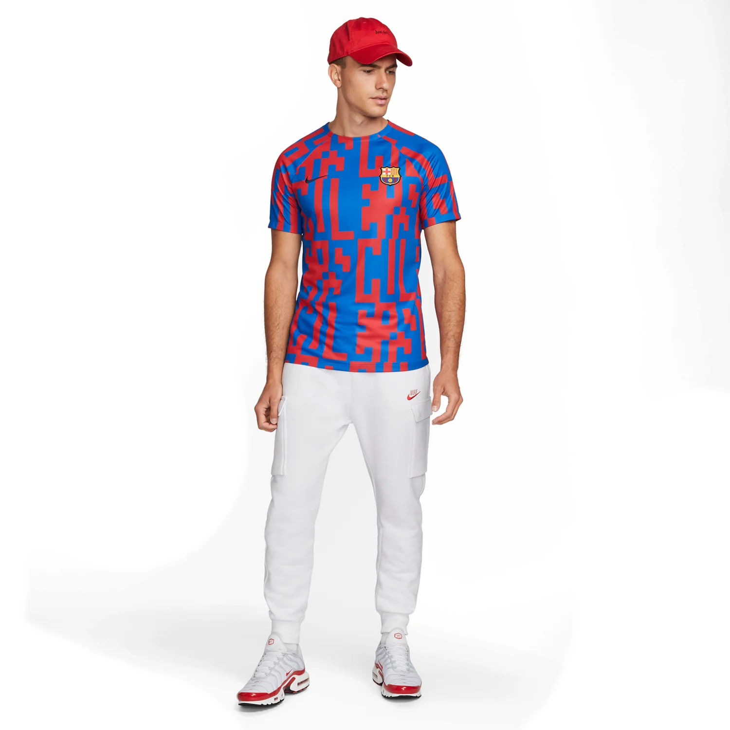 Nike FC Barcelona 2022-23 Men's Pre-Match Top - Image 4