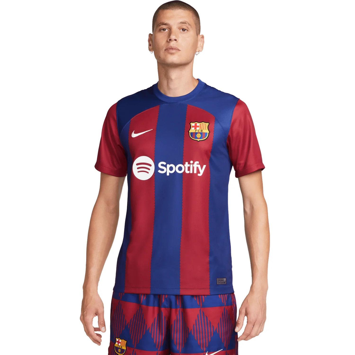 Nike FC Barcelona 2023-24 Men's Home Stadium Jersey - Image 3
